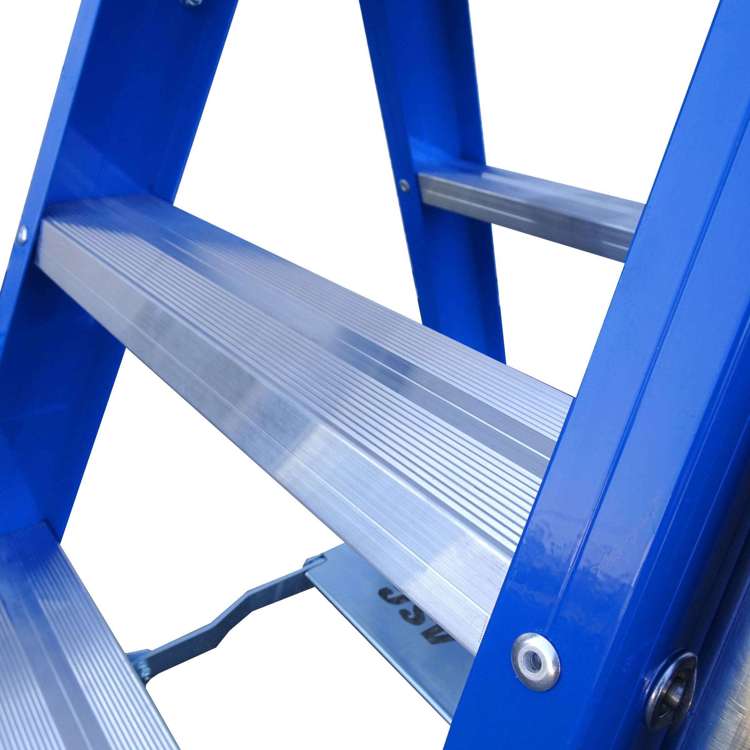 ASC Pro-Line XD-Stufenstehleiter DT-7 doppelseitig 7 Stufen mit 3,77m Arbeitshöhe