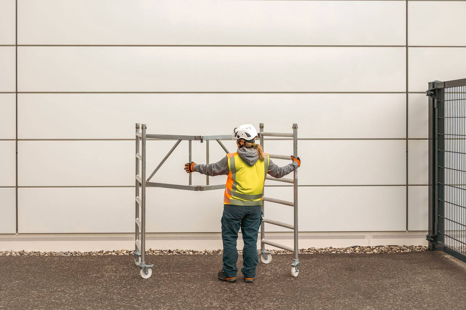 Werner Klappgerüst Tower 3T nach DIN Norm EN 1004-1 AH 5,55m