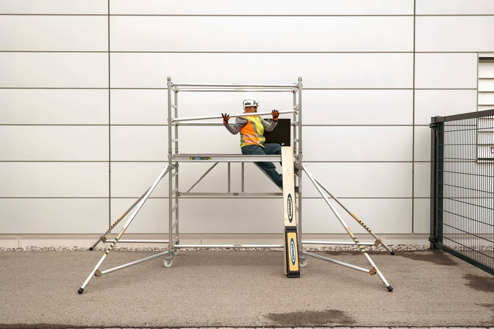 Werner Klappgerüst Tower 3T Basis Paket AH 2,55m