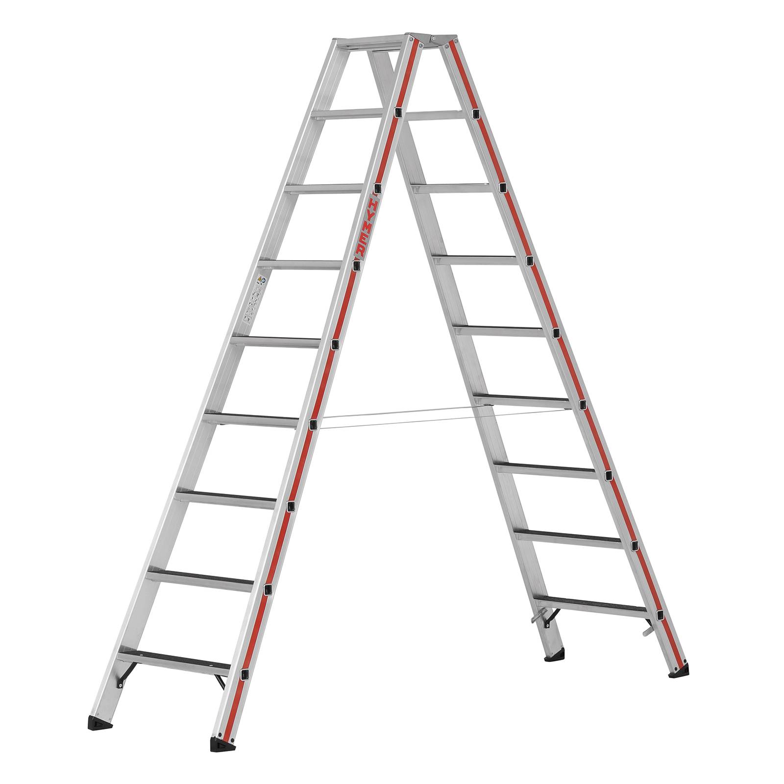 Hymer Stufenstehleiter R13 2x9 Stufen