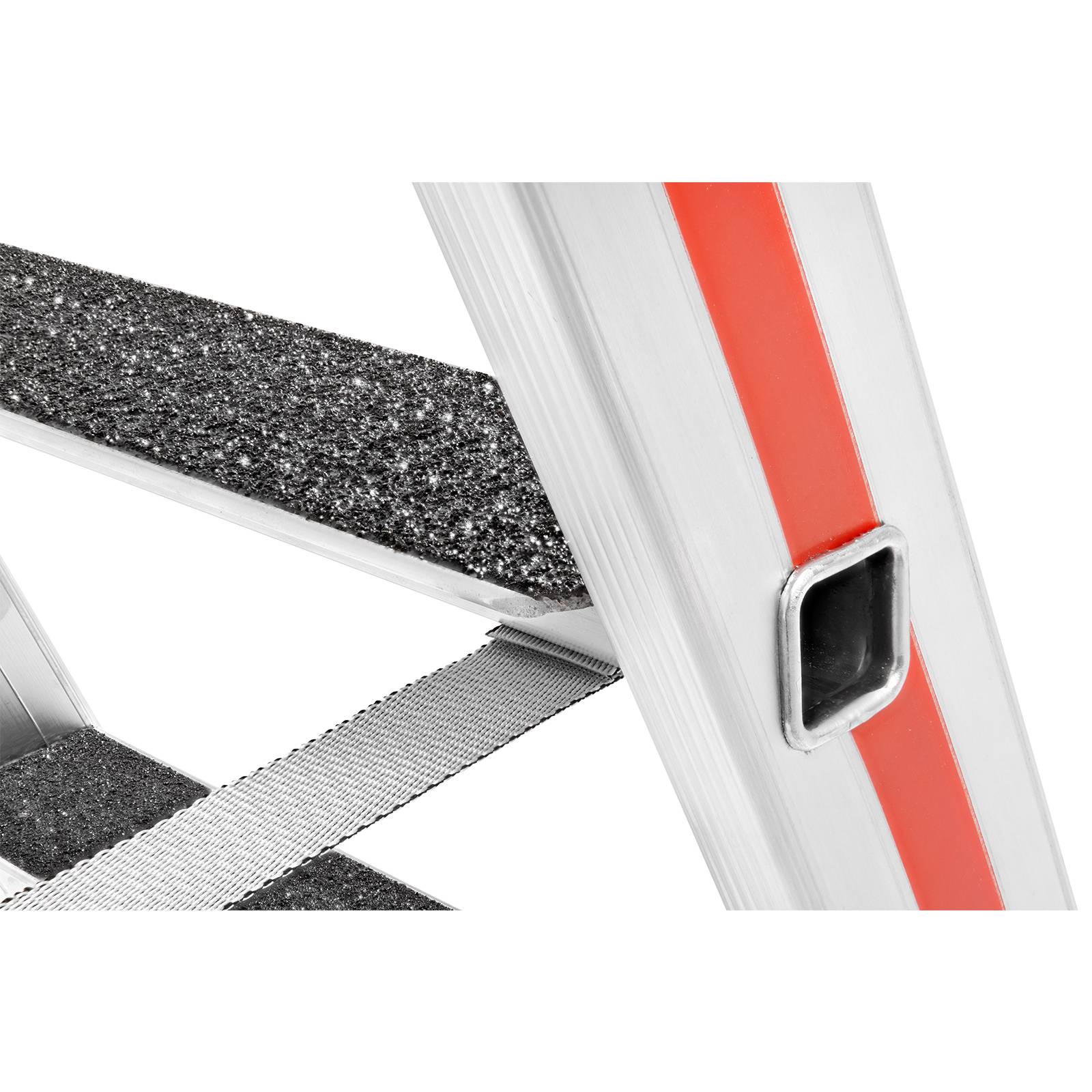 Hymer Stufenstehleiter R13 2x4 Stufen