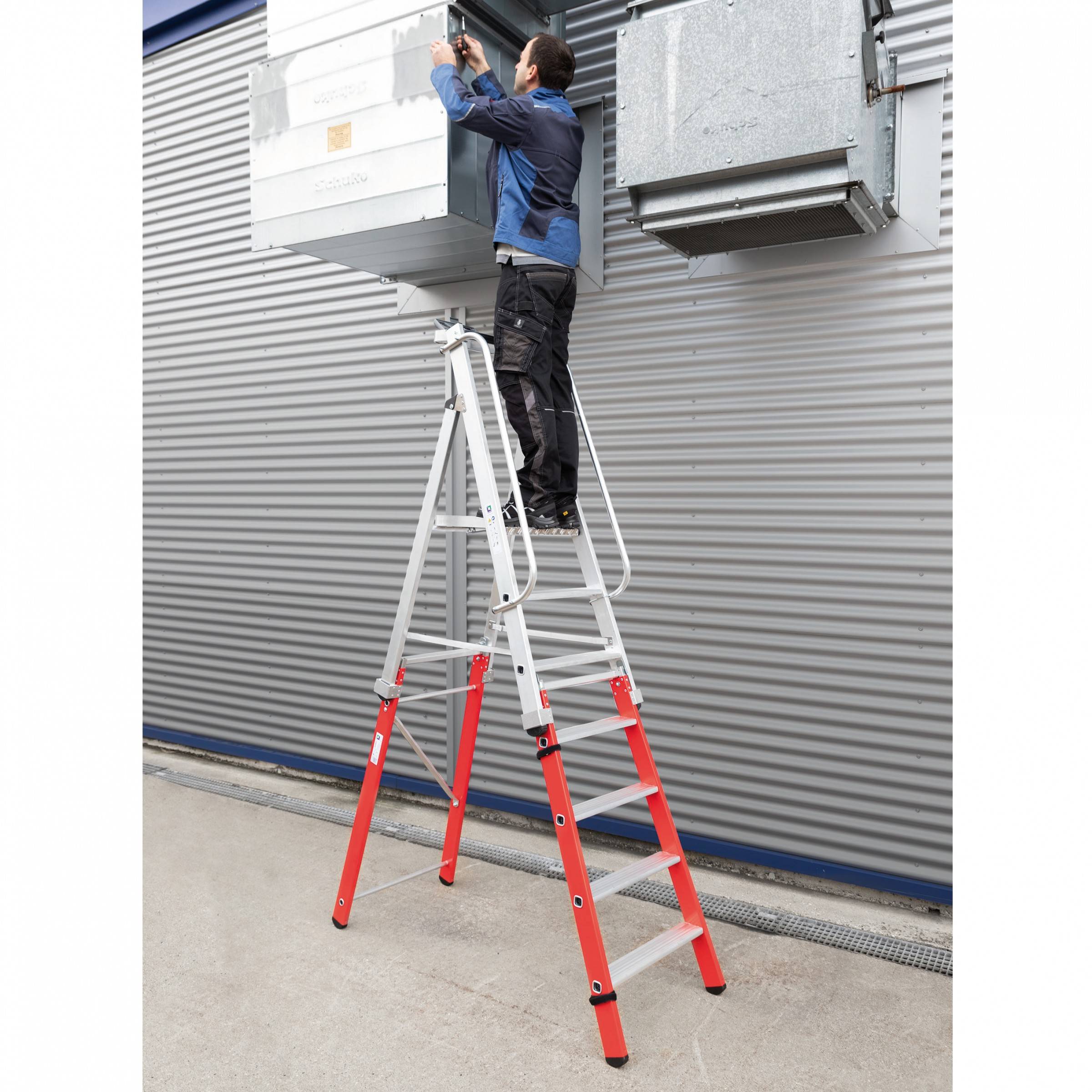 MUNK Plattformleiter steckbar kompakt