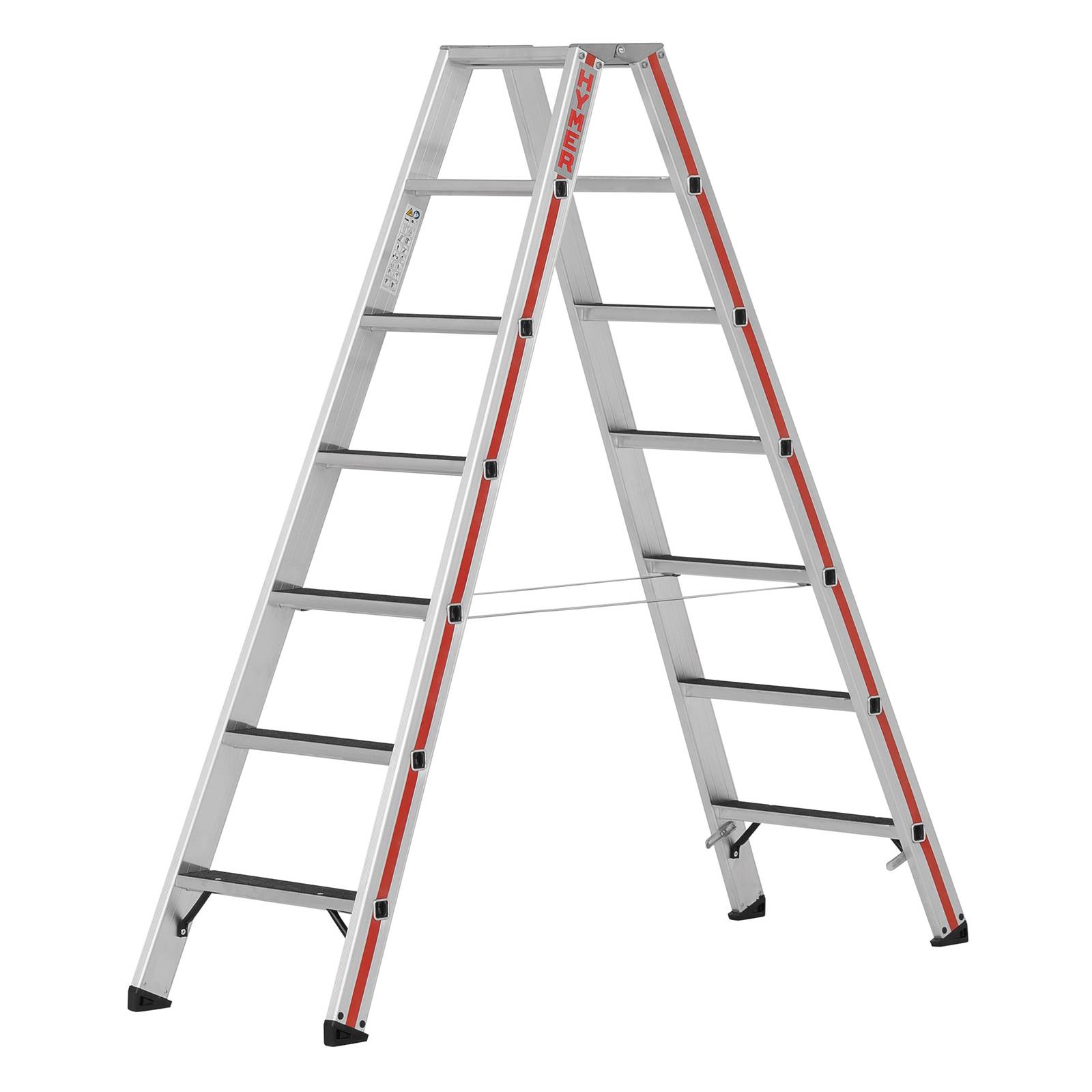 Hymer Stufenstehleiter R13 2x7 Stufen