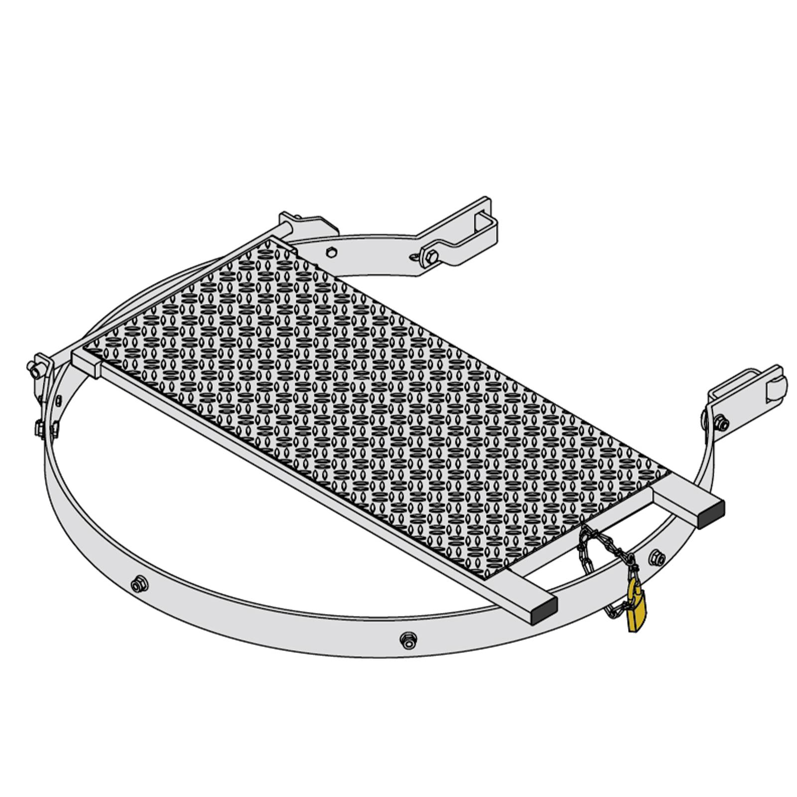 Hymer Zwischenboden Klappbar abschließbar Alu