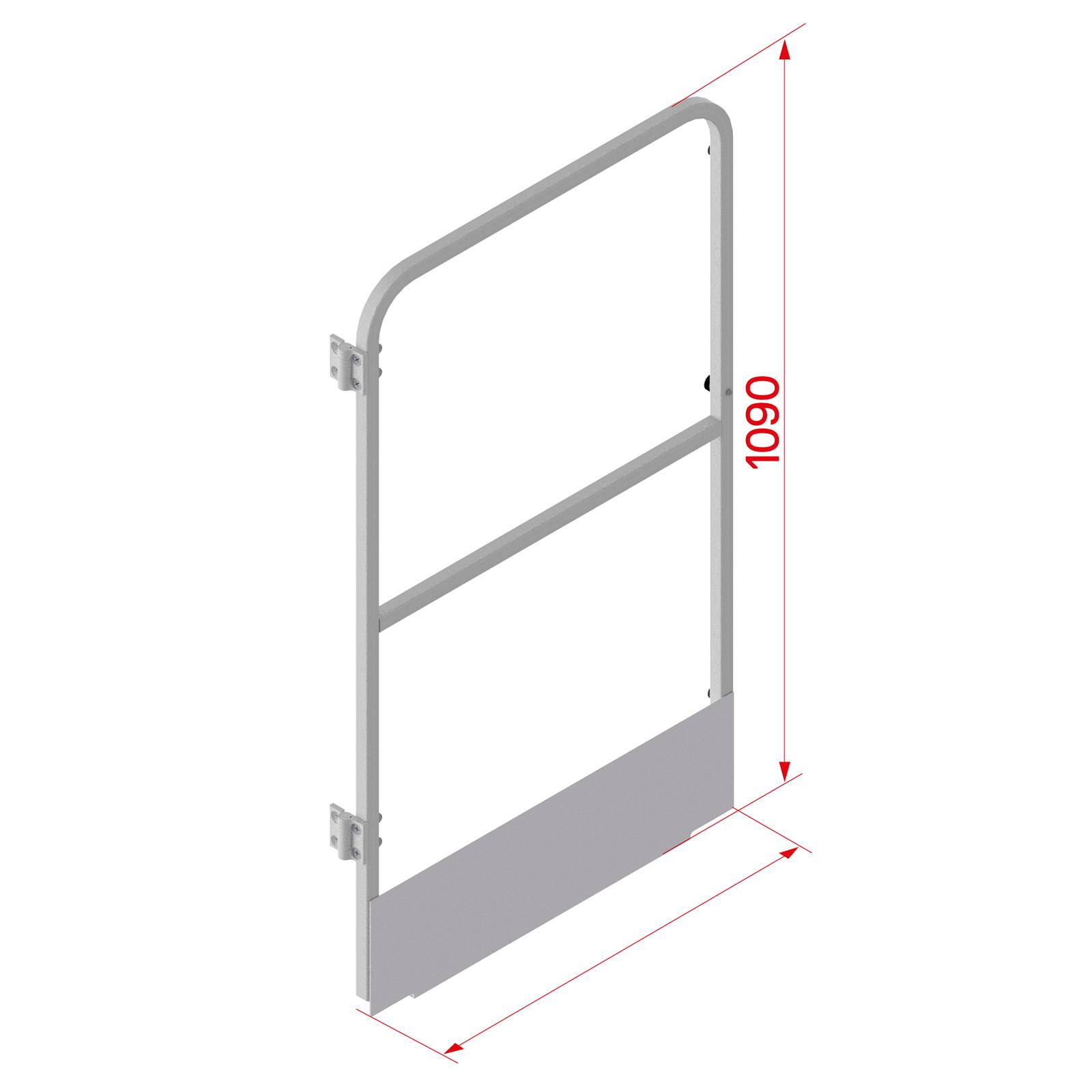 Hymer Durchgangssperre mit Fußleiste schmal