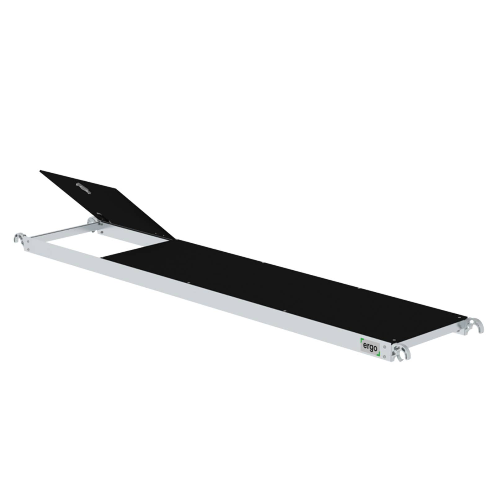 MUNK Ergo-Plattform mit Klappe für Gerüstlänge 3,0m