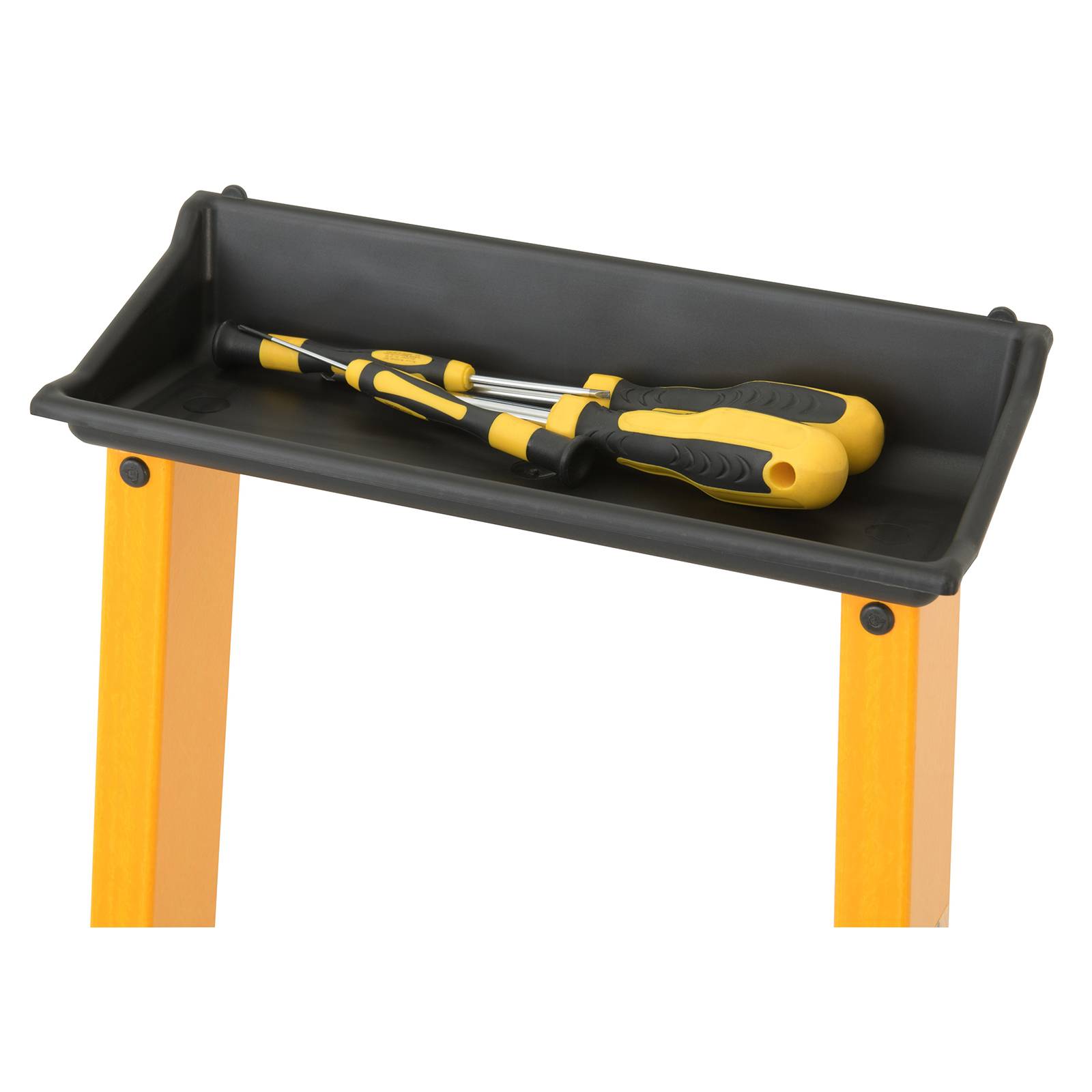 Hymer GFK Stufenstehleiter mit Plattform 4 Stufen