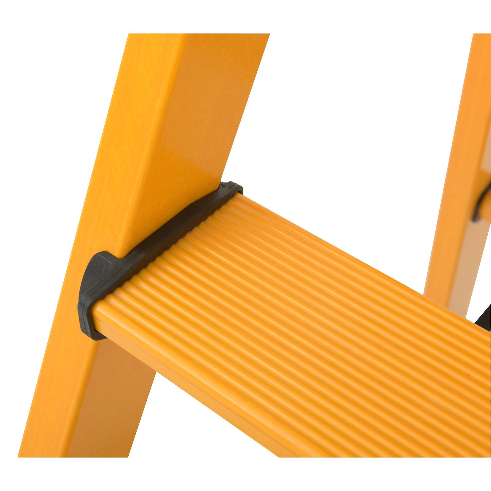 Hymer GFK Stufenstehleiter mit Plattform 6 Stufen