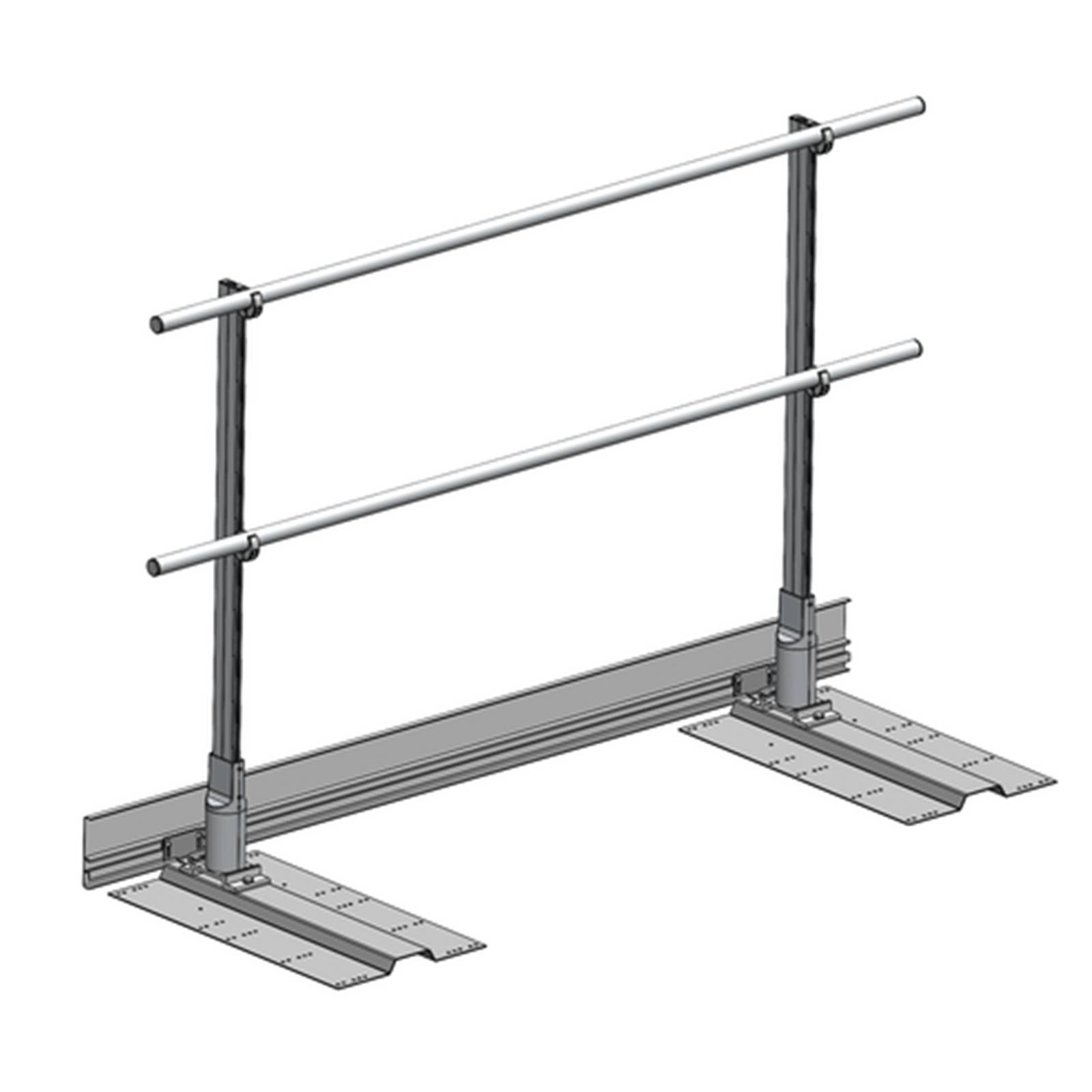 MUNK Ausstiegsgeländer seitlich Metalldach-Deckschale