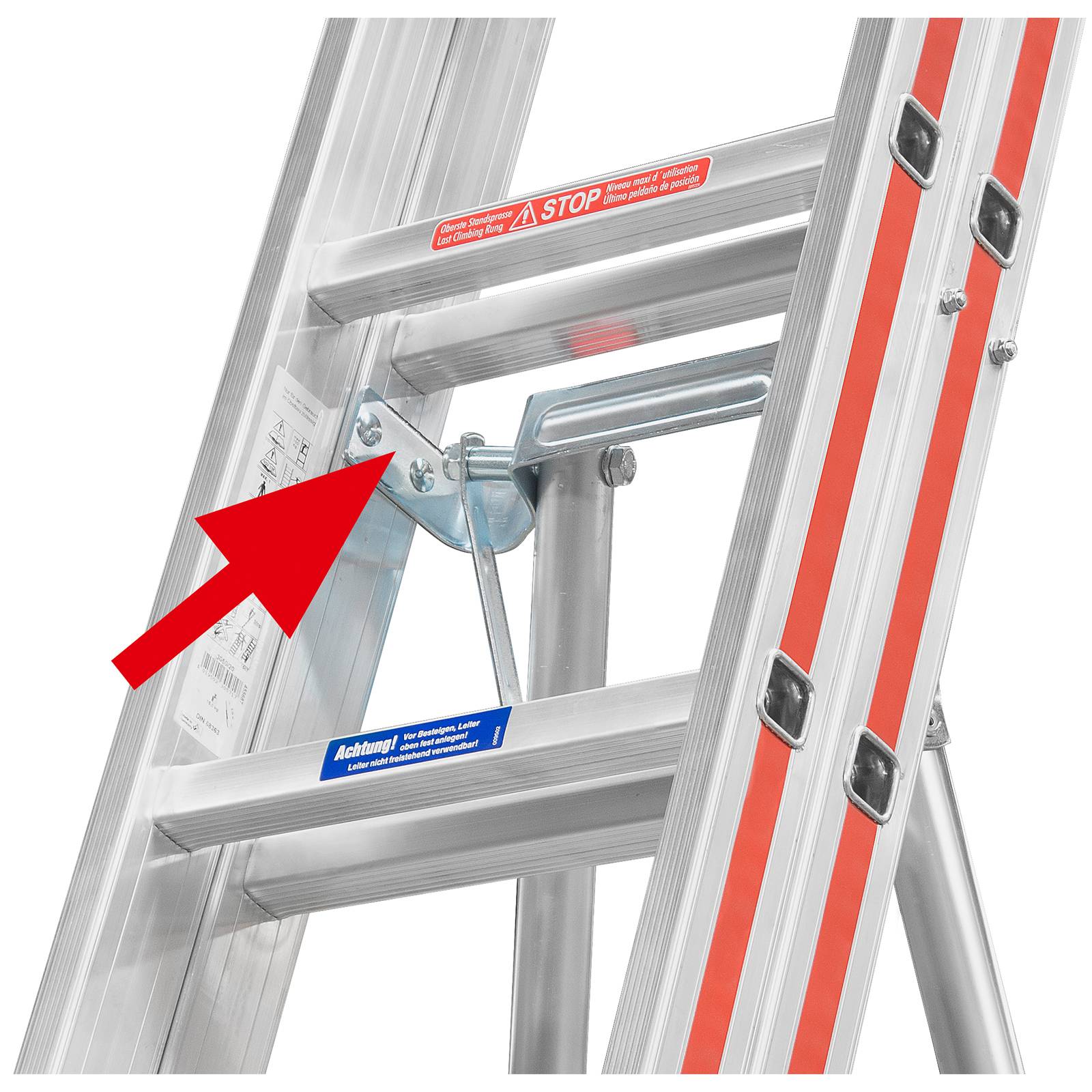 Hymer Ersatzteilset Stützenbügel für Obstbaumleitern