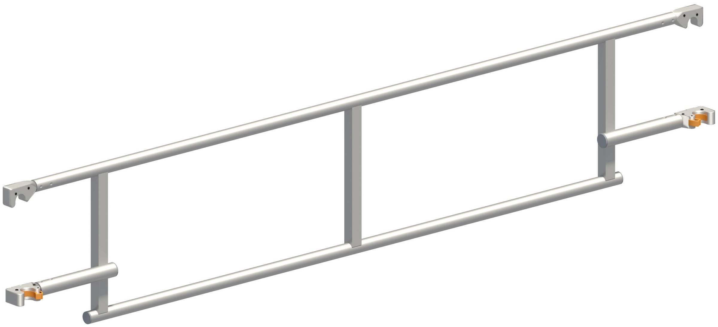 Layher Doppelgeländer für Fahrgerüste 2,85m