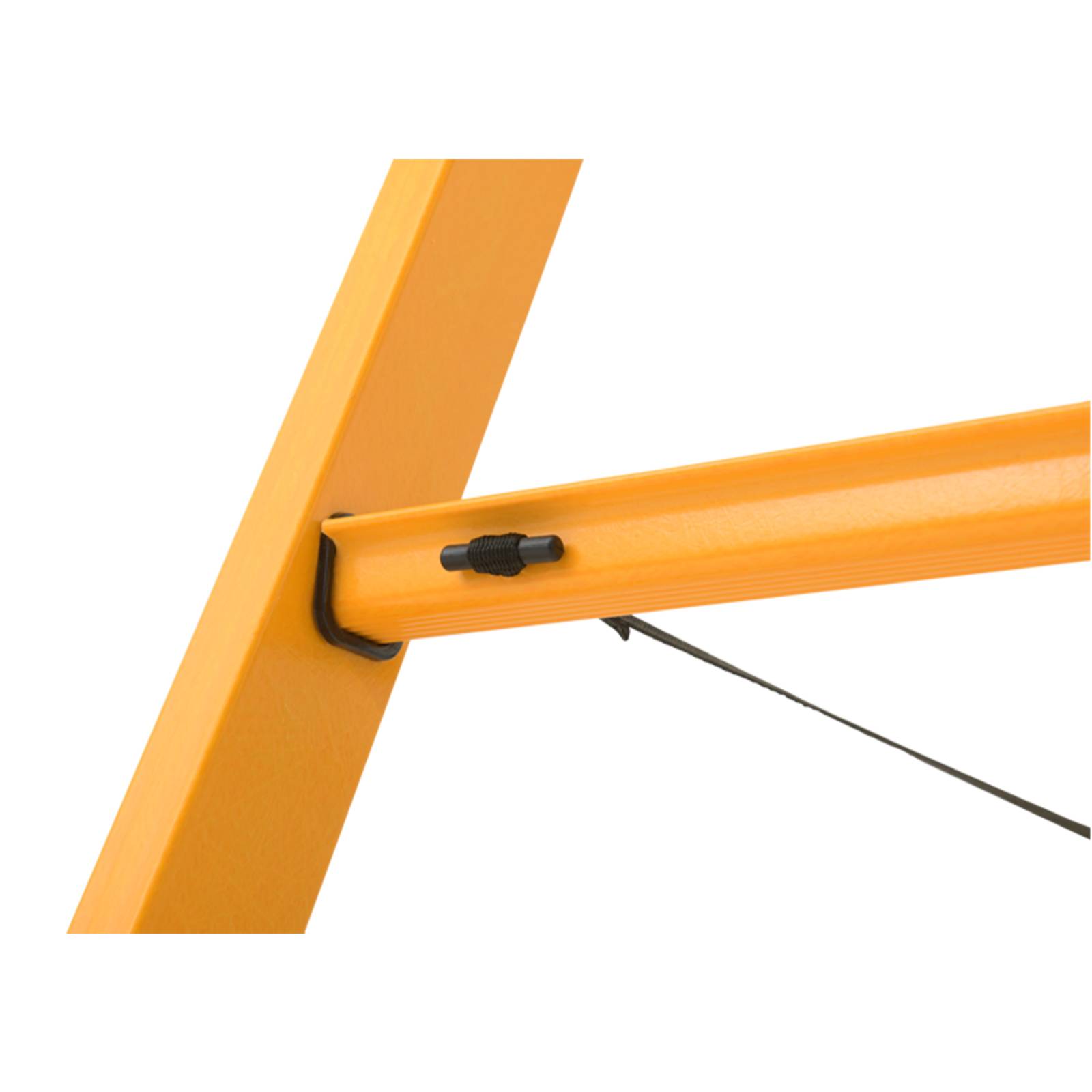 Hymer GFK Sprossenstehleiter mit Komfortsprossen 2x6 Sprossen