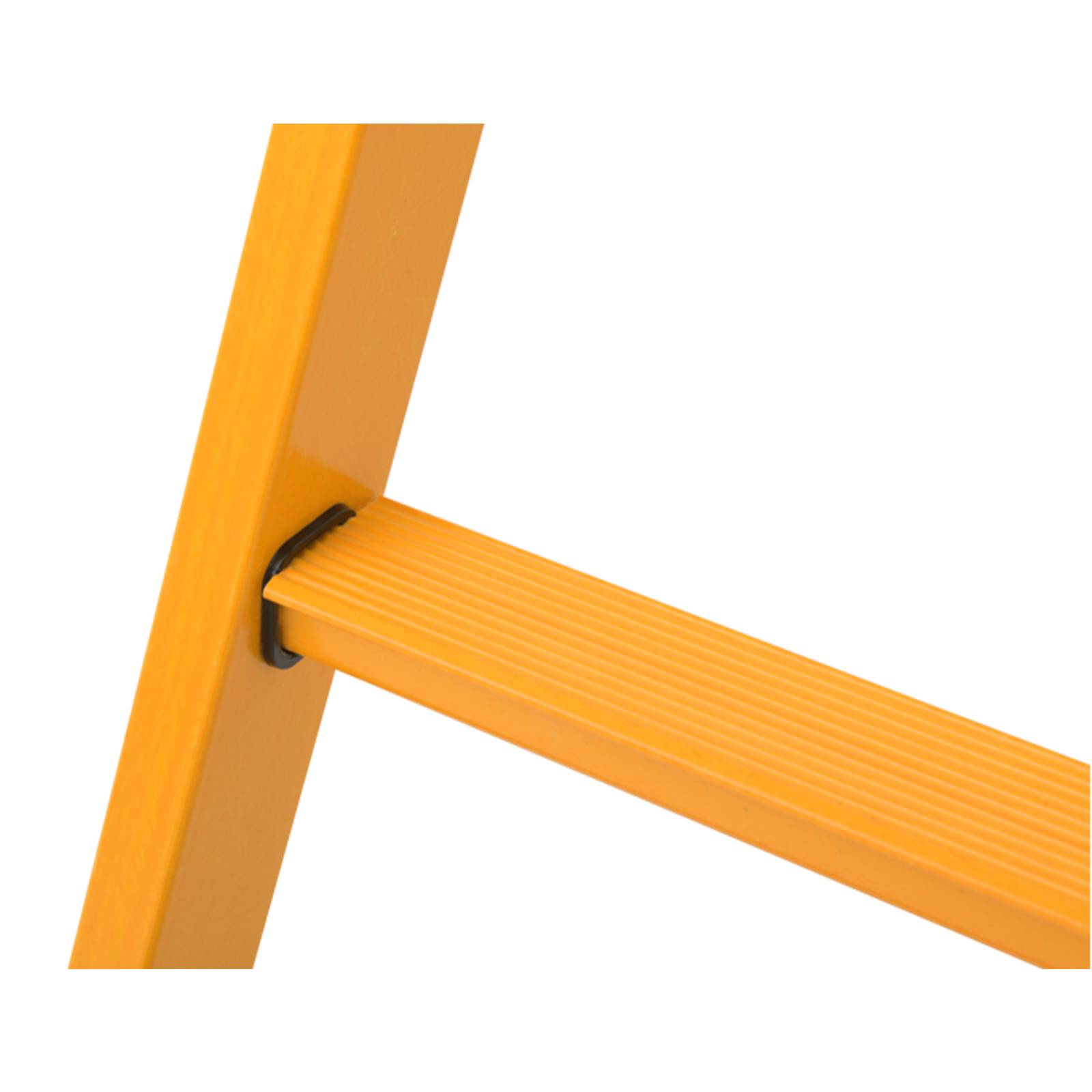 Hymer GFK Sprossenstehleiter mit Komfortsprossen 2x6 Sprossen