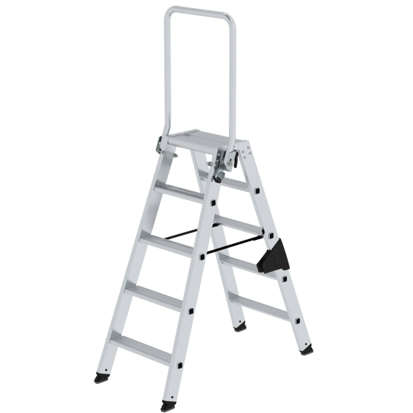 MUNK Haltebügel für Stufenstehleiter beidseitig begehbar