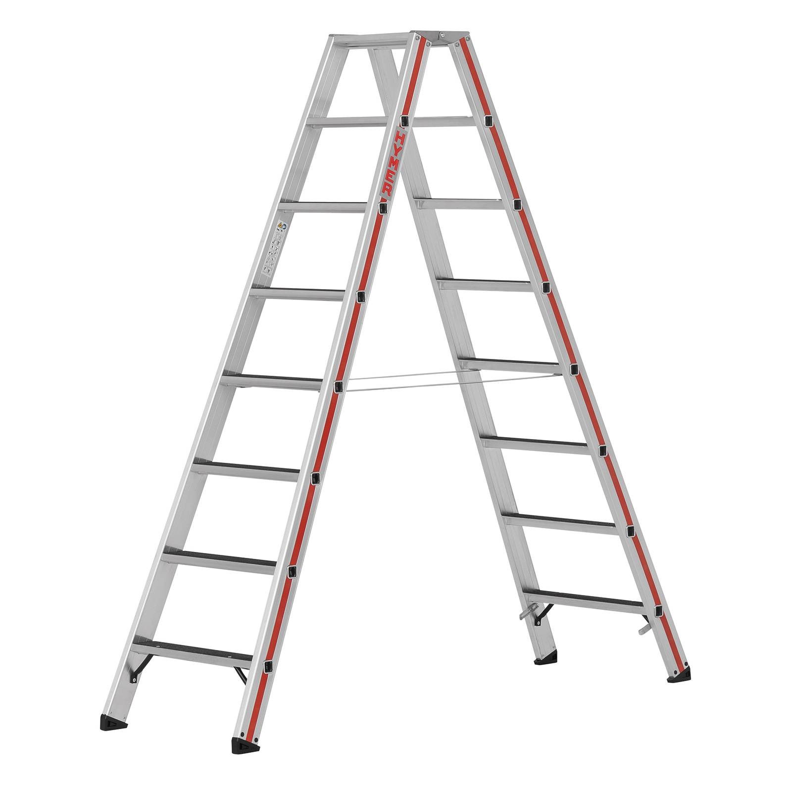 Hymer Stufenstehleiter R13 2x8 Stufen