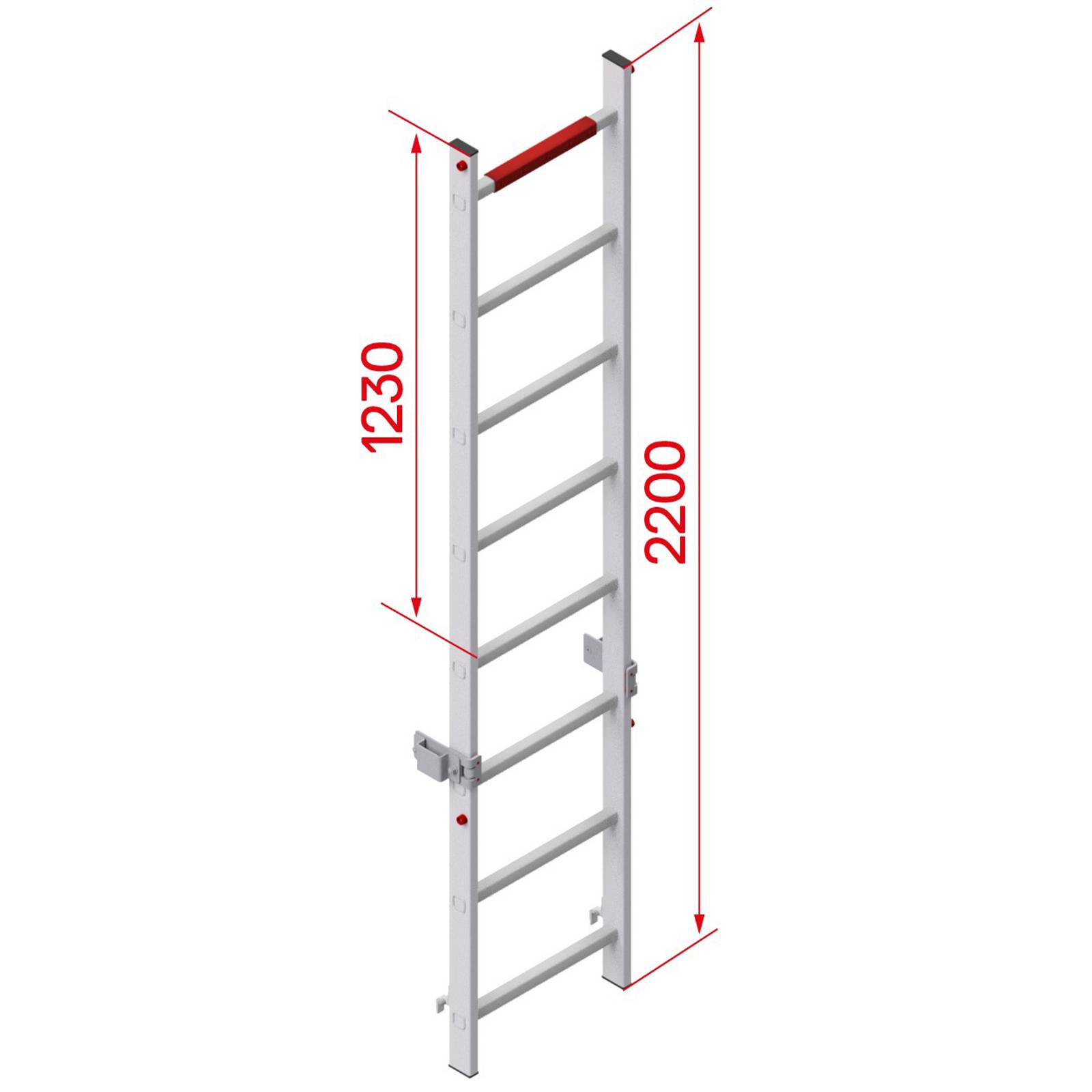 Hymer Einstiegshilfe ausziehbar Alu