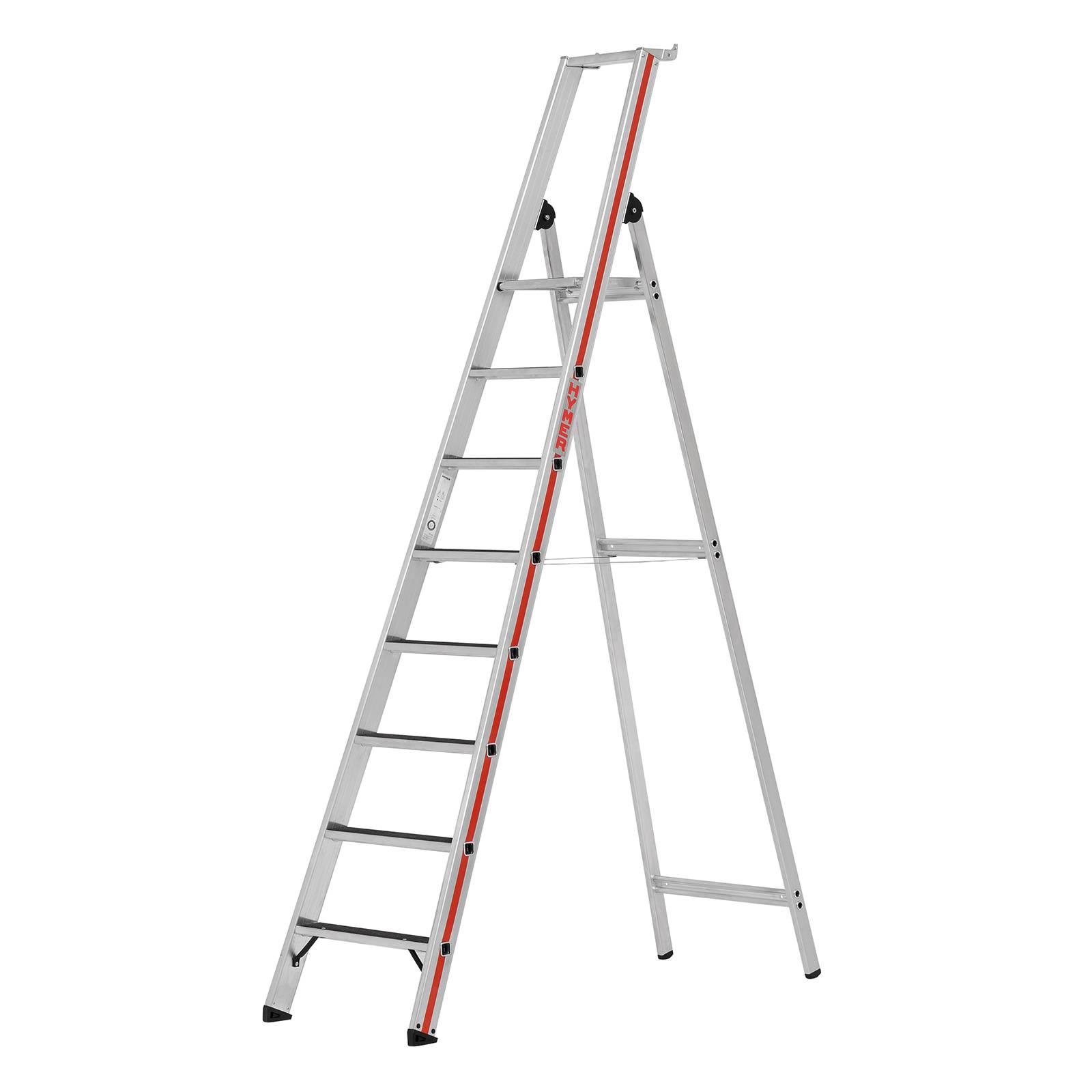 Hymer Stufenstehleiter R13 mit Plattform 8 Stufen