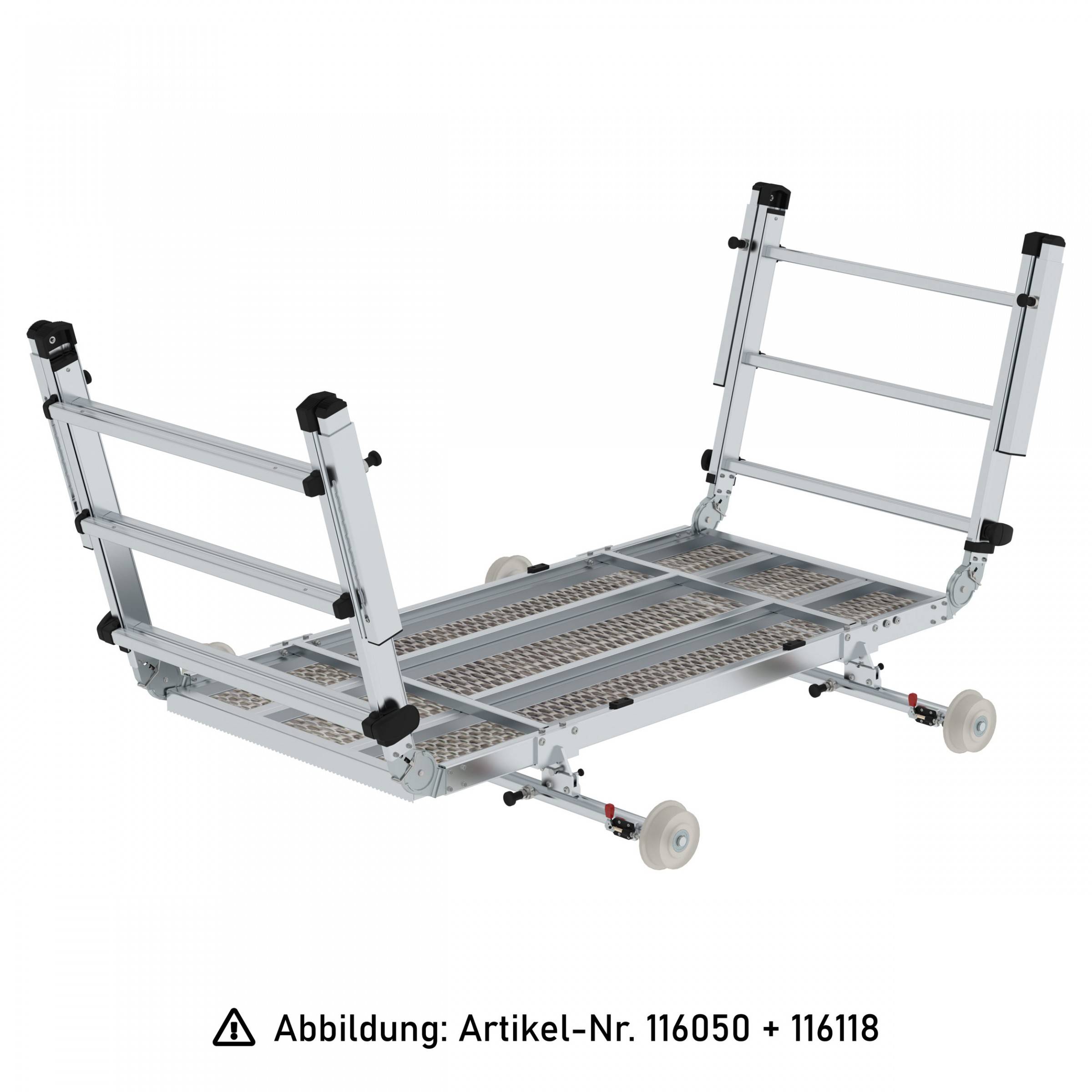 MUNK Retungstechnik Gleisfahrwerk für Rettungs- und Arbeitsplattform