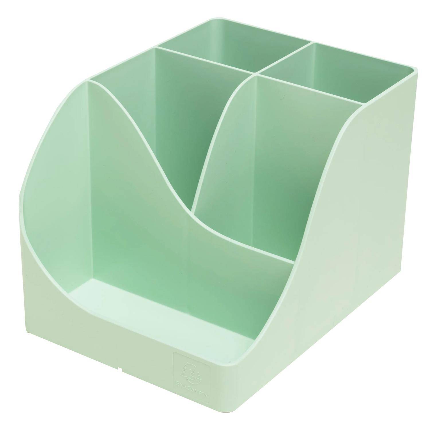 Exacompta 69580D 4x StifteköcherPenWave Autentik Salbei