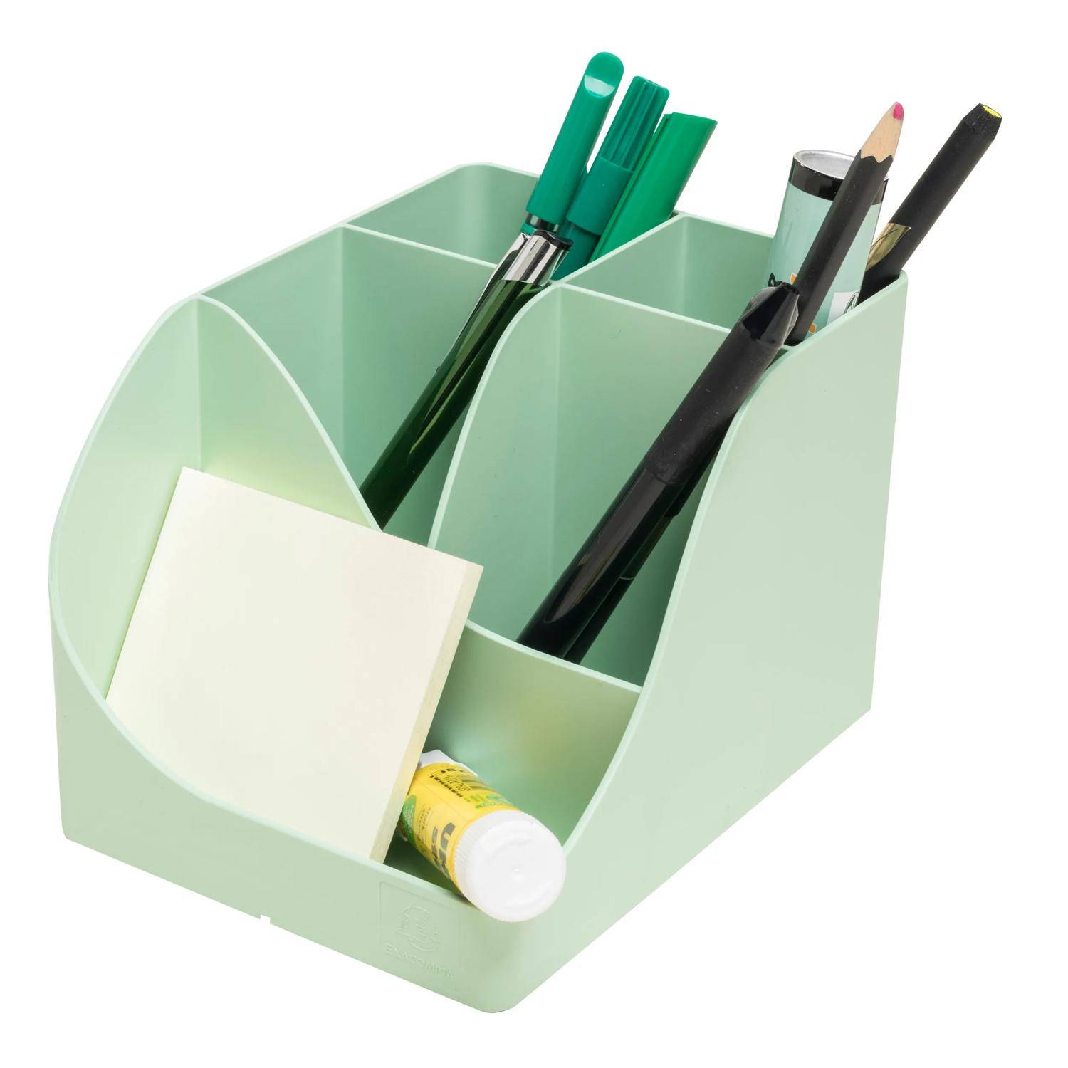 Exacompta 69580D 4x StifteköcherPenWave Autentik Salbei