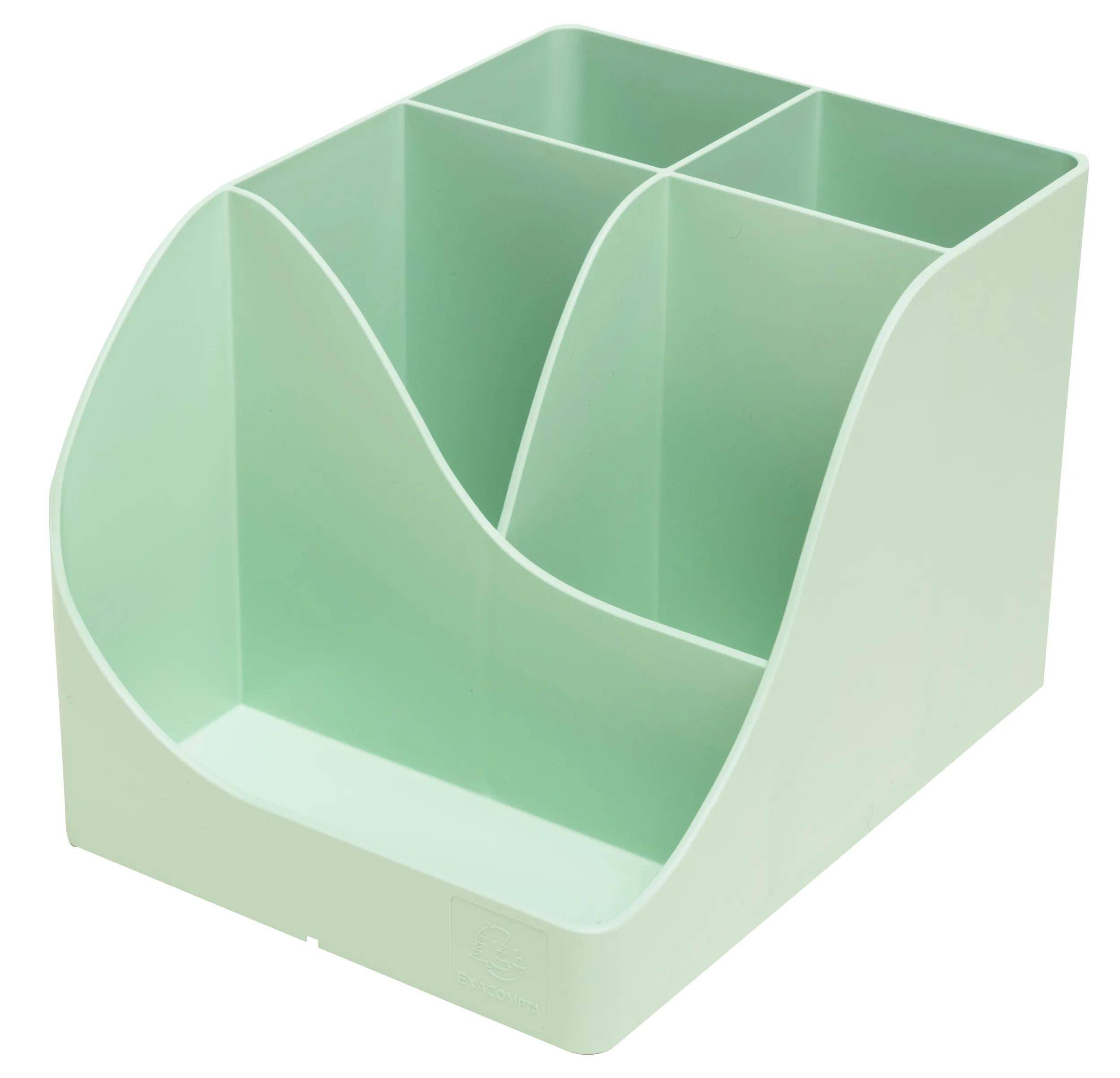 Exacompta 69580D 4x StifteköcherPenWave Autentik Salbei