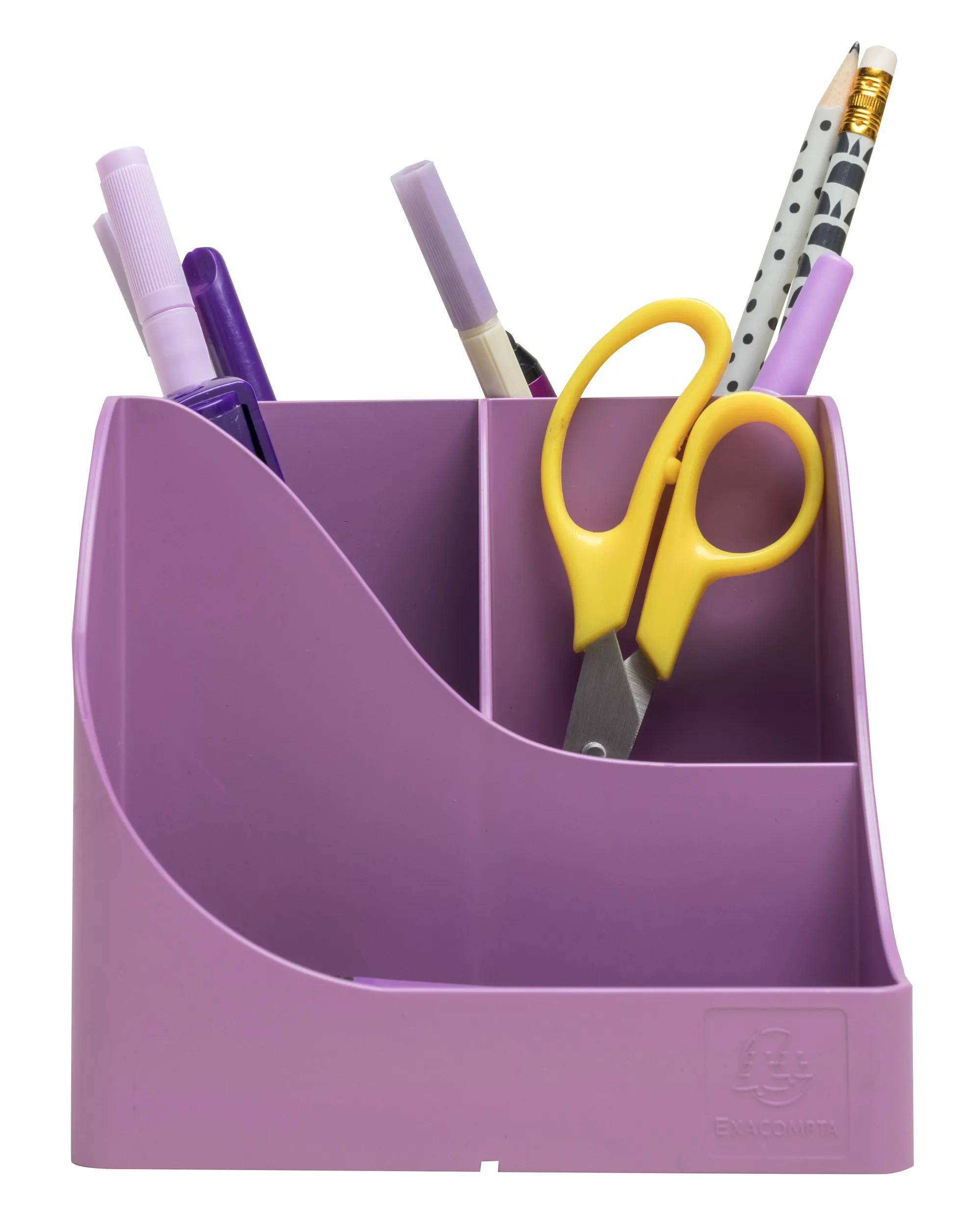 Exacompta 695909D 4x Stifteköcher Pen Wave Pop'NCo Sortiert