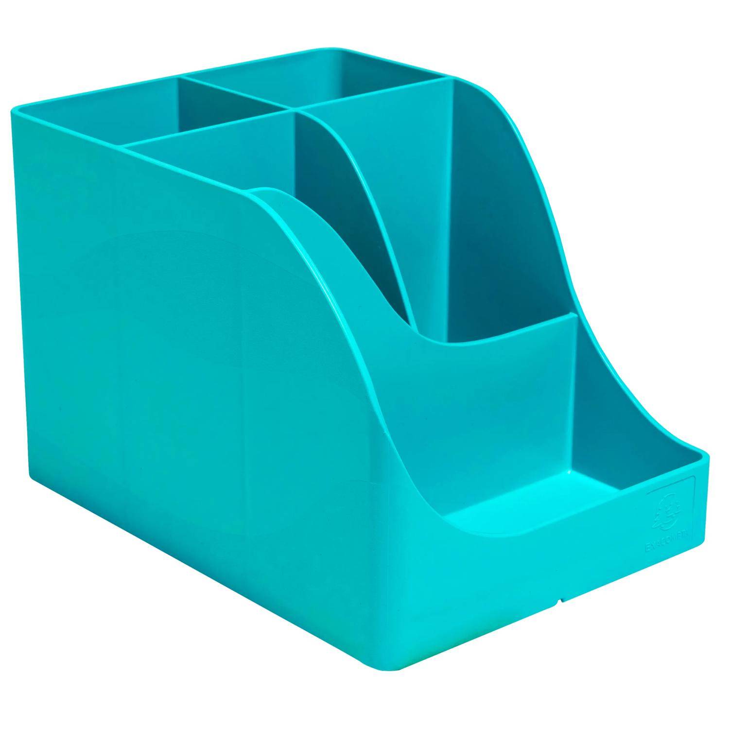 Exacompta 69591D 4x Stifteköcher Pen Wave Pop'NCo Cyan