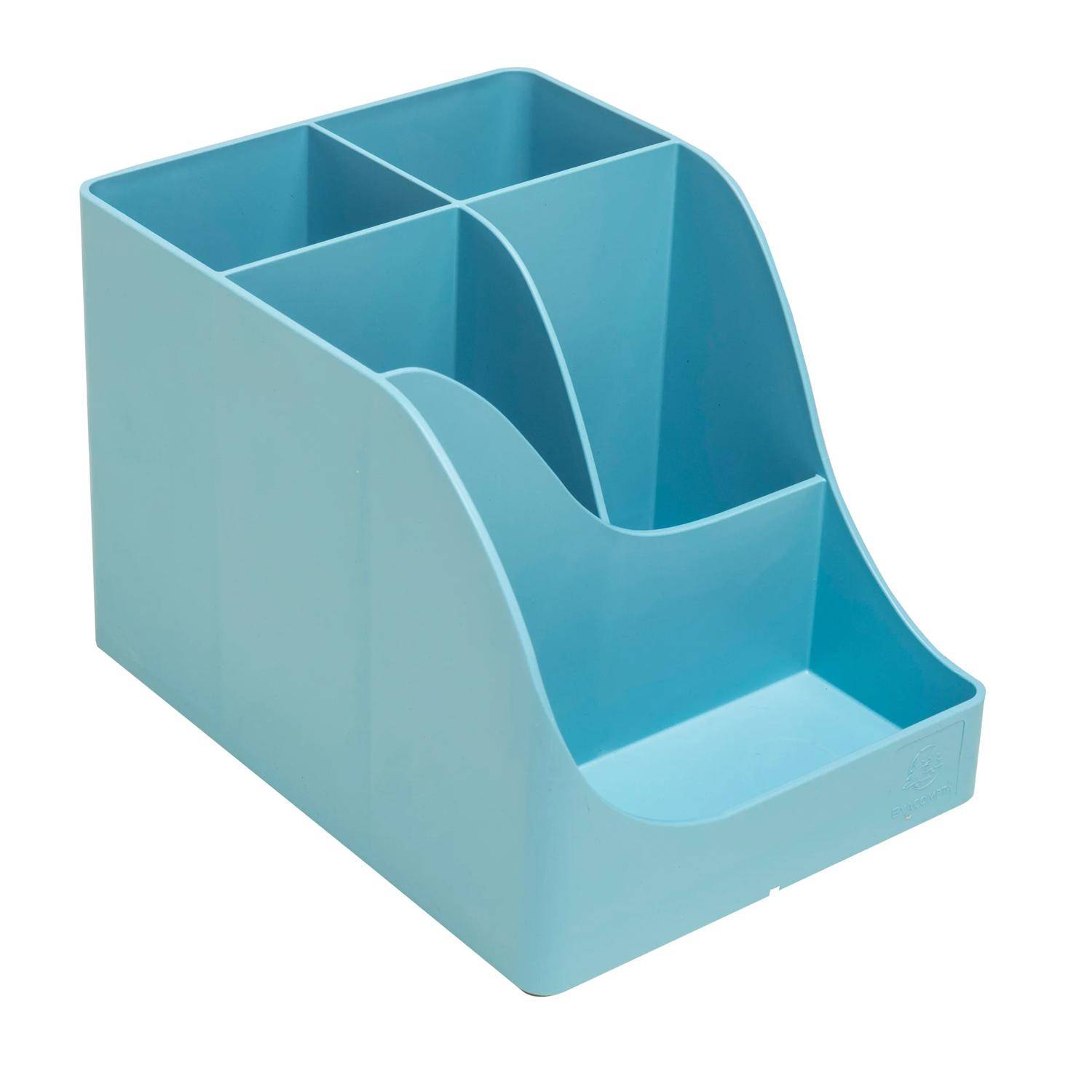 Exacompta 69591D 4x Stifteköcher Pen Wave Pop'NCo Cyan