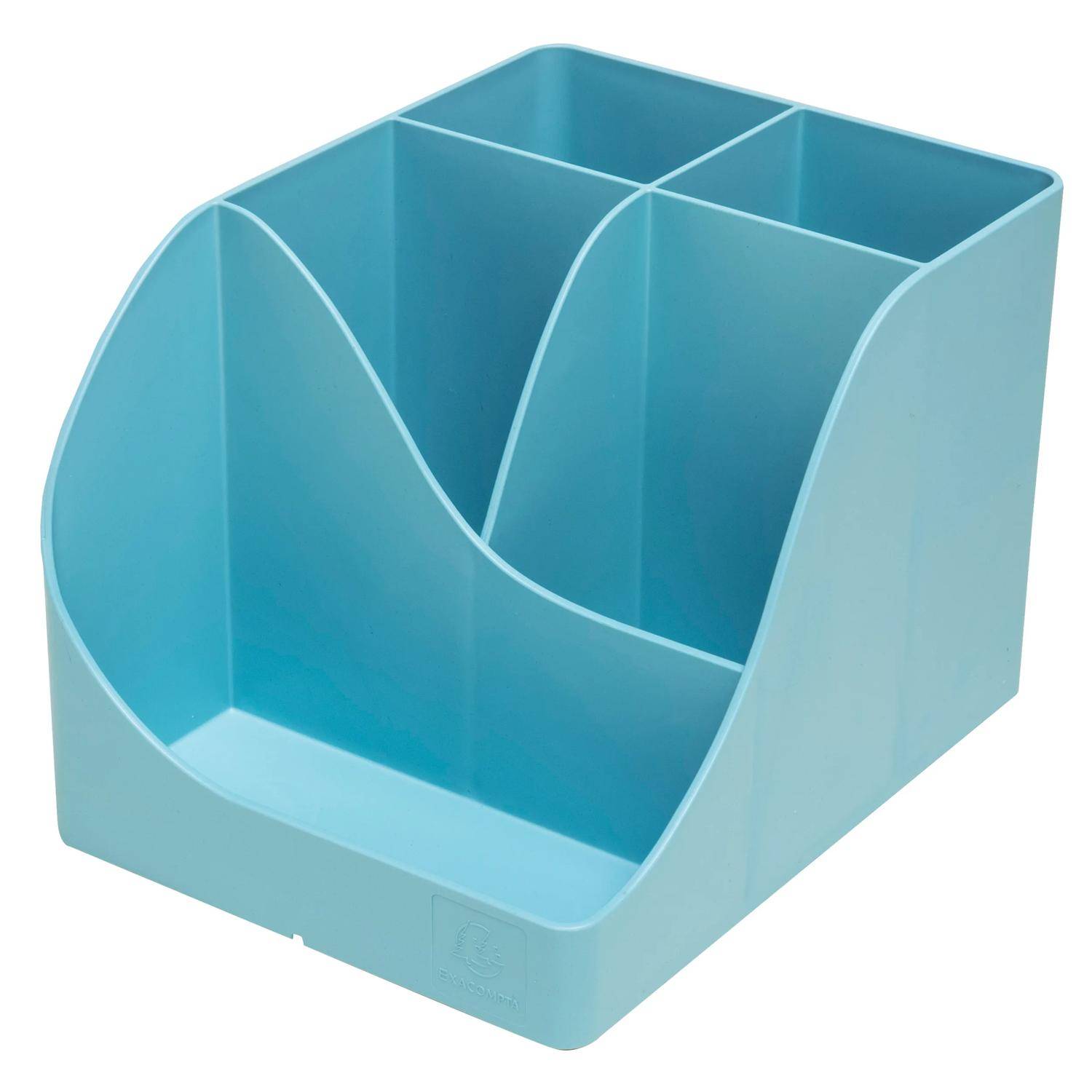 Exacompta 69591D 4x Stifteköcher Pen Wave Pop'NCo Cyan