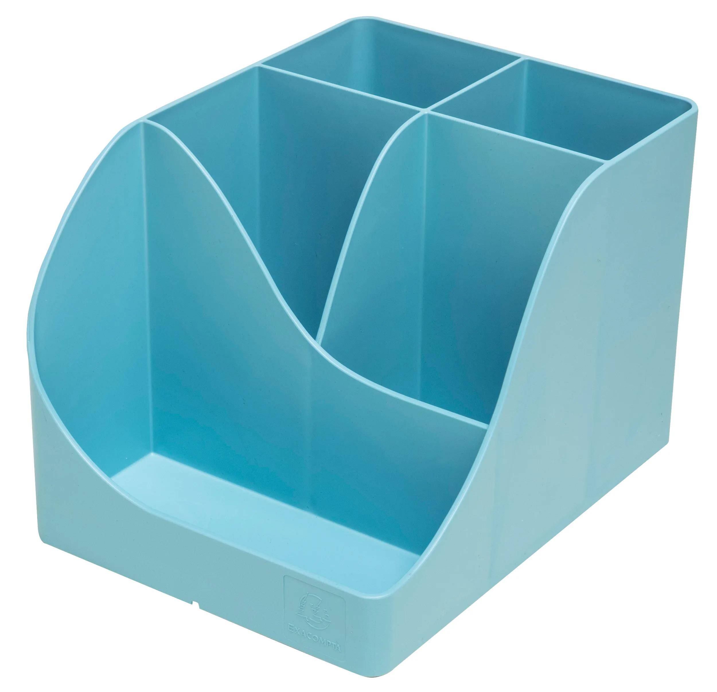 Exacompta 69591D 4x Stifteköcher Pen Wave Pop'NCo Cyan