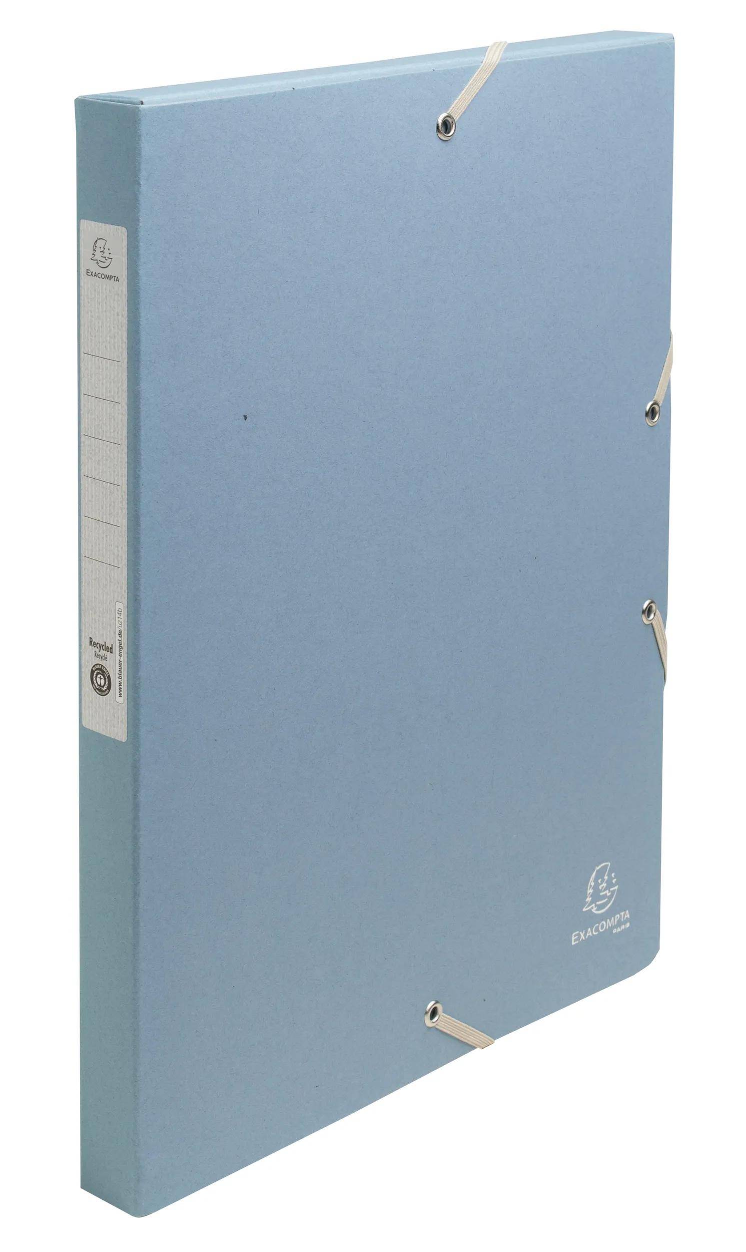 Exacompta 59239E 8x ArchivboxManila A4 25mm AutentiK sortiert