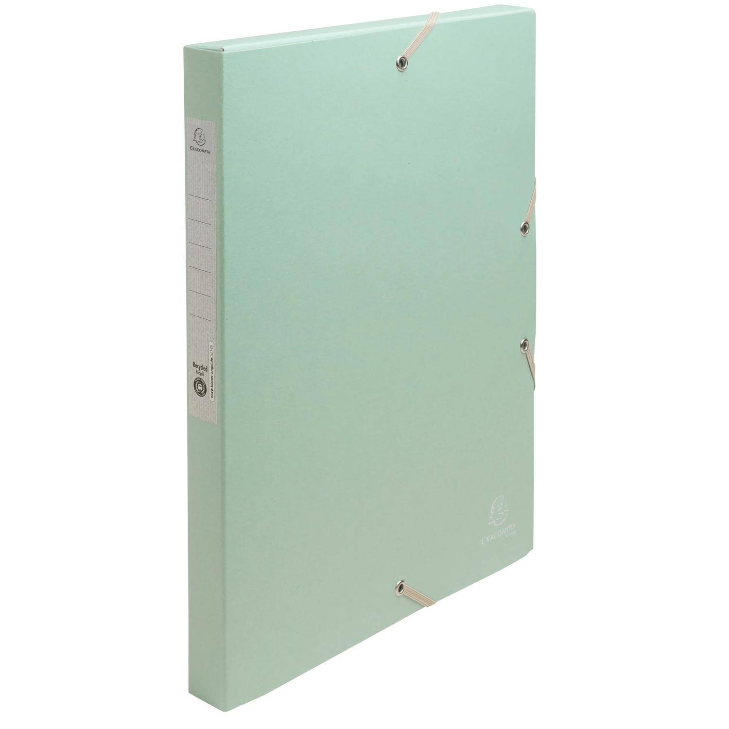 Exacompta 59239E 8x ArchivboxManila A4 25mm AutentiK sortiert