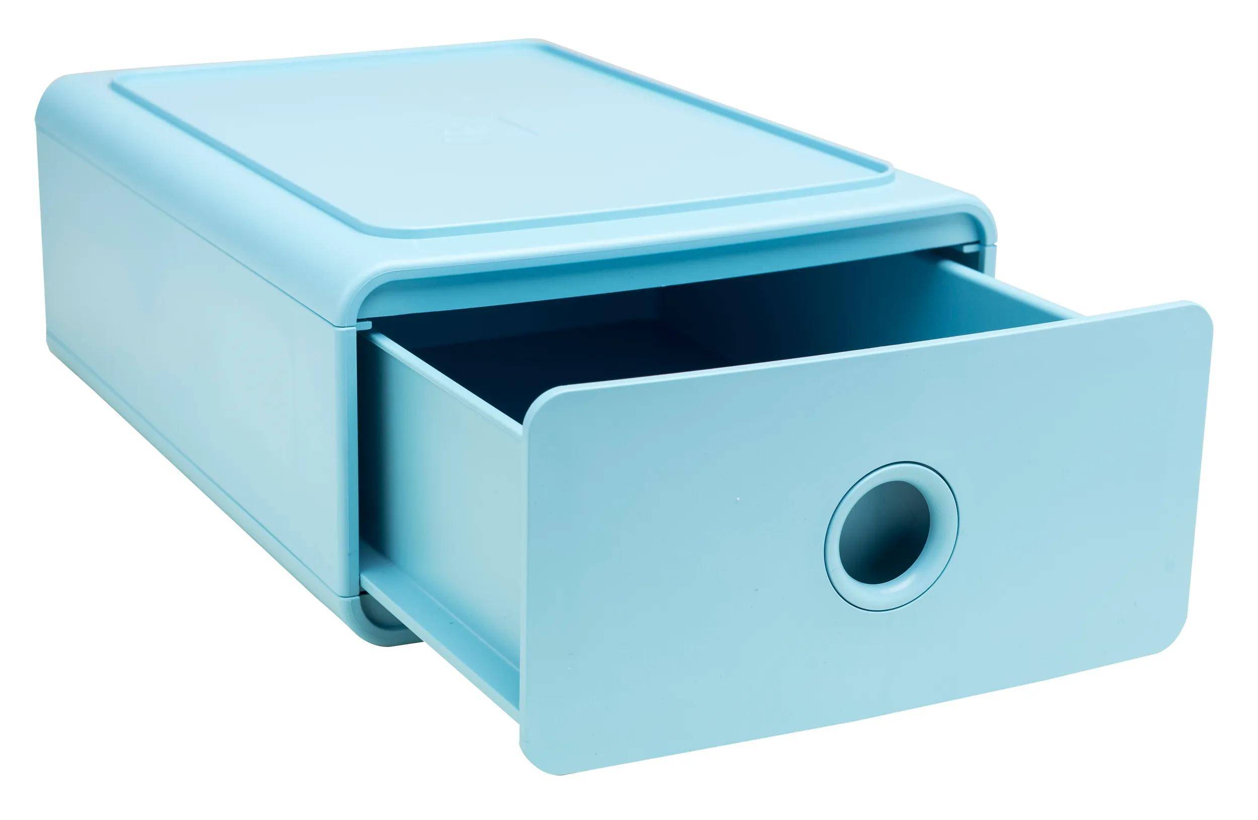 Exacompta 315433D 3x Ablagemodul Tiny Box Skandi Frostblau