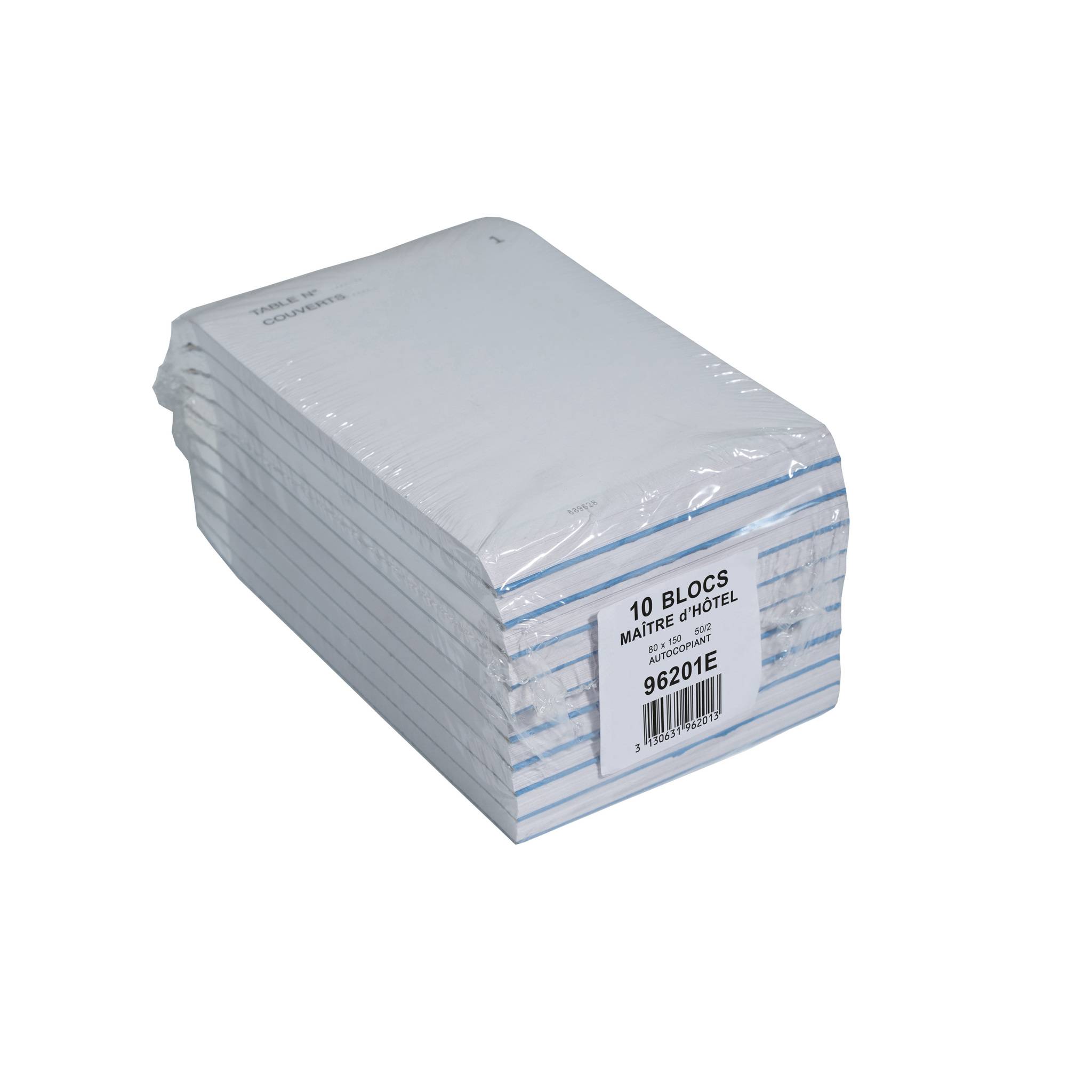 Exacompta 96201E 50x BLOCS MAITRE D'HOTEL 8/15 50D