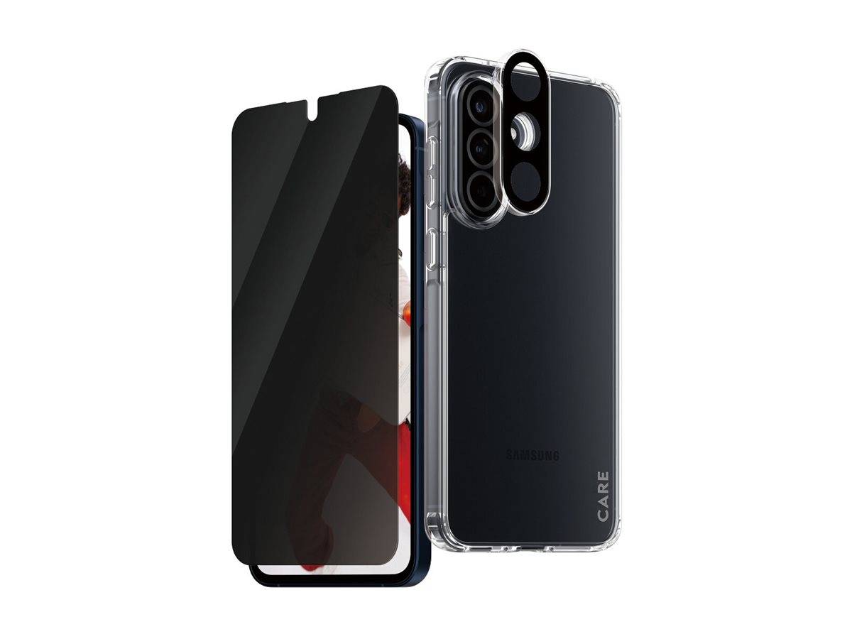 PanzerGlass CARE by PanzerGlass Urban Combat - 3-in-1 Sichtschutzpaket - hintere