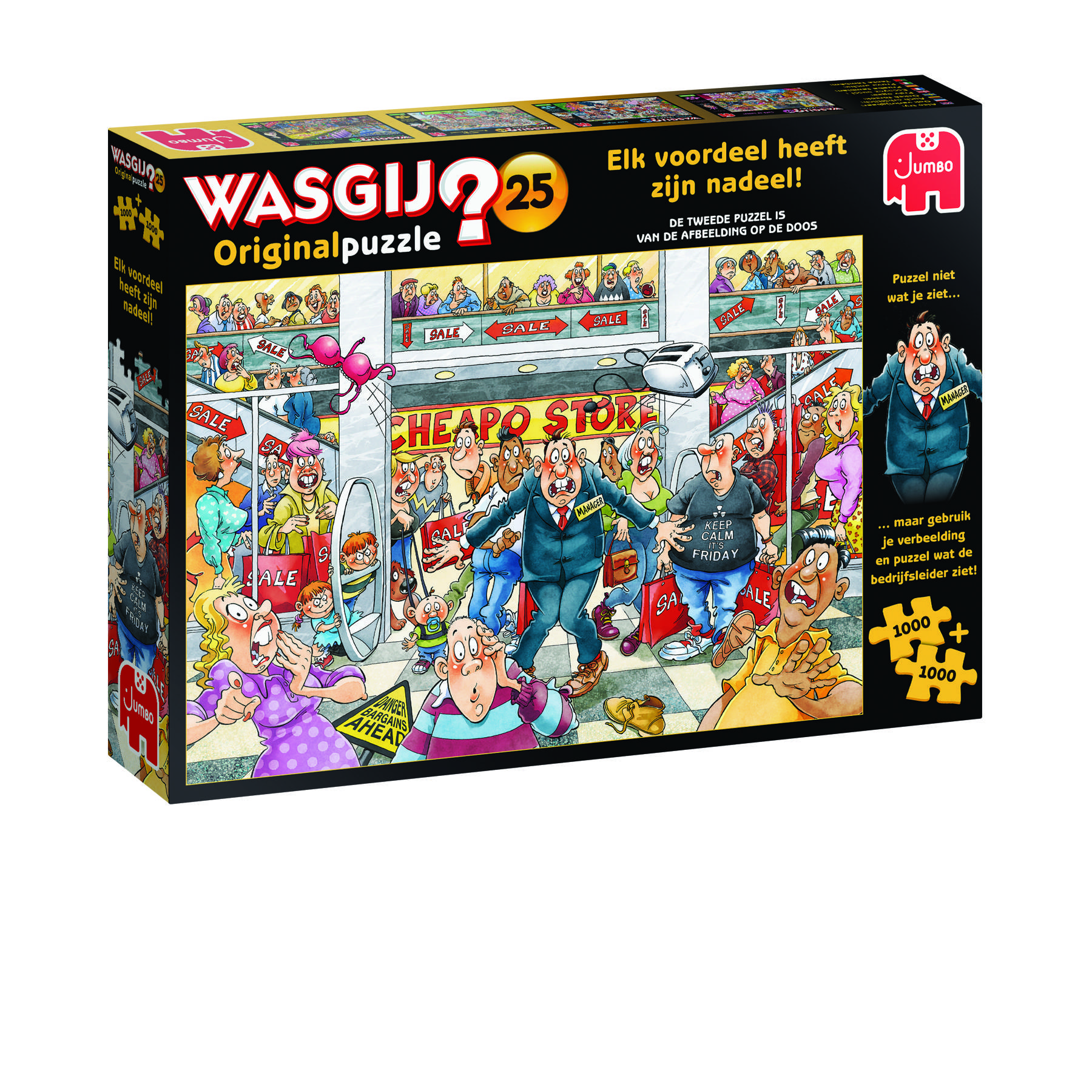 Wasgij Original 25, Deal Breaker, 2x1000 Teile Puzzle