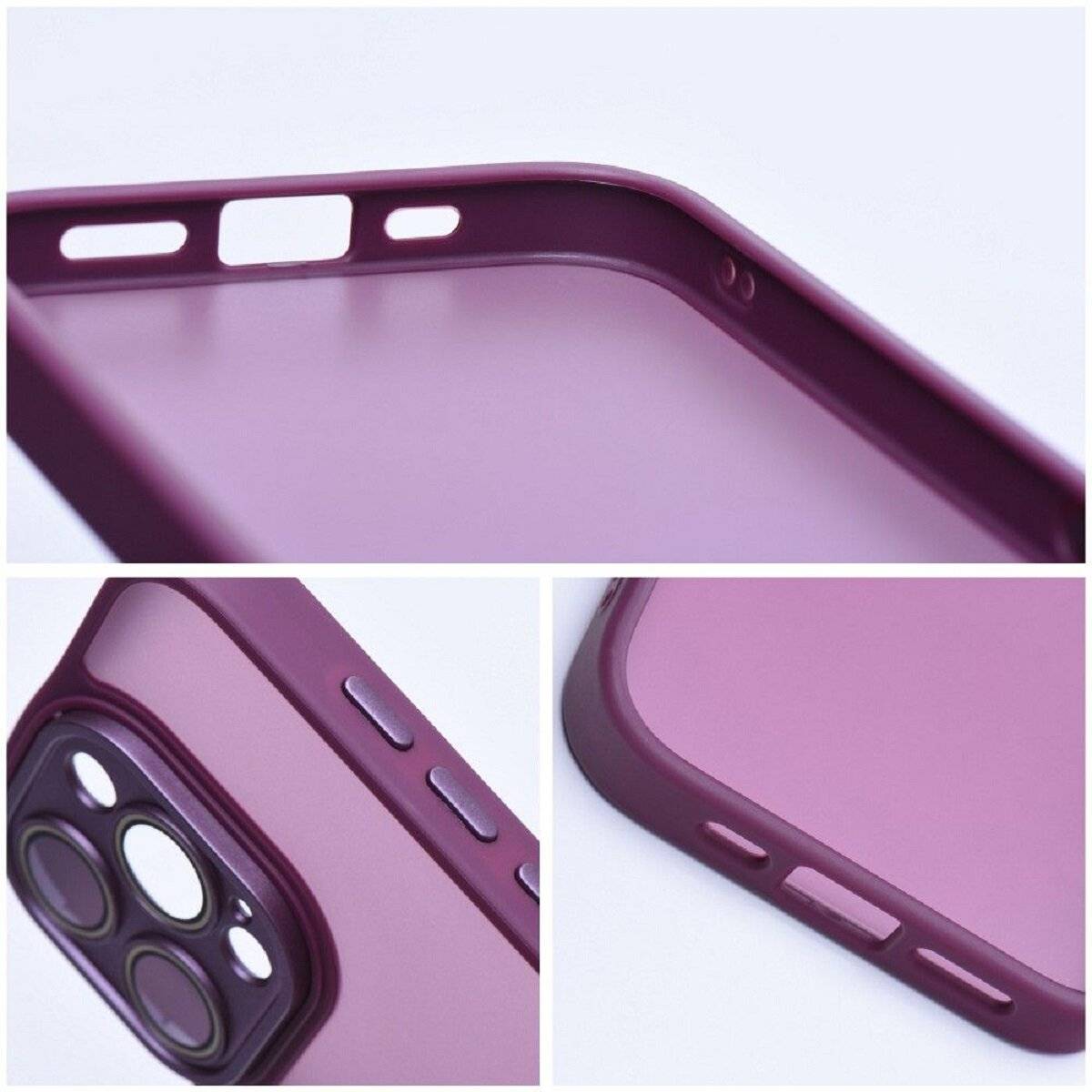 Bumper Schutzhülle – Schockabsorbierende Handyhülle kompatibel mit Samsung Galaxy S25 Lila
