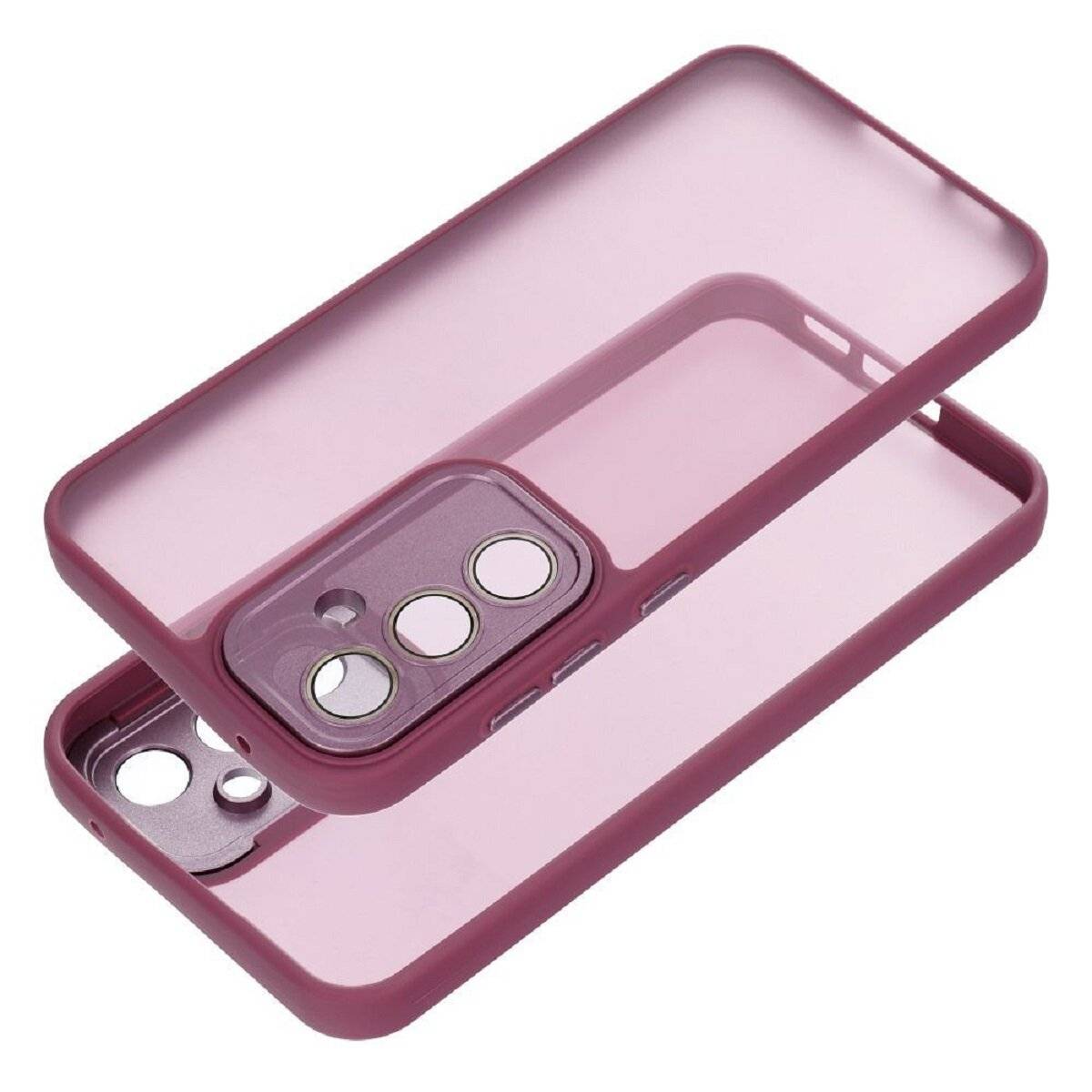 Bumper Schutzhülle – Schockabsorbierende Handyhülle kompatibel mit Samsung Galaxy S25 Lila