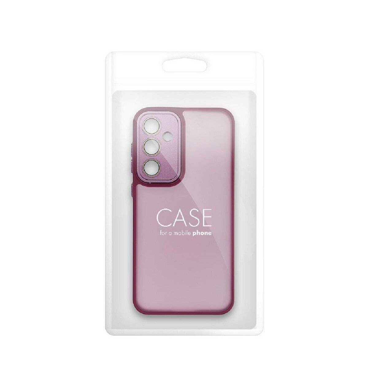 Bumper Schutzhülle – Schockabsorbierende Handyhülle kompatibel mit Samsung Galaxy S25 Lila