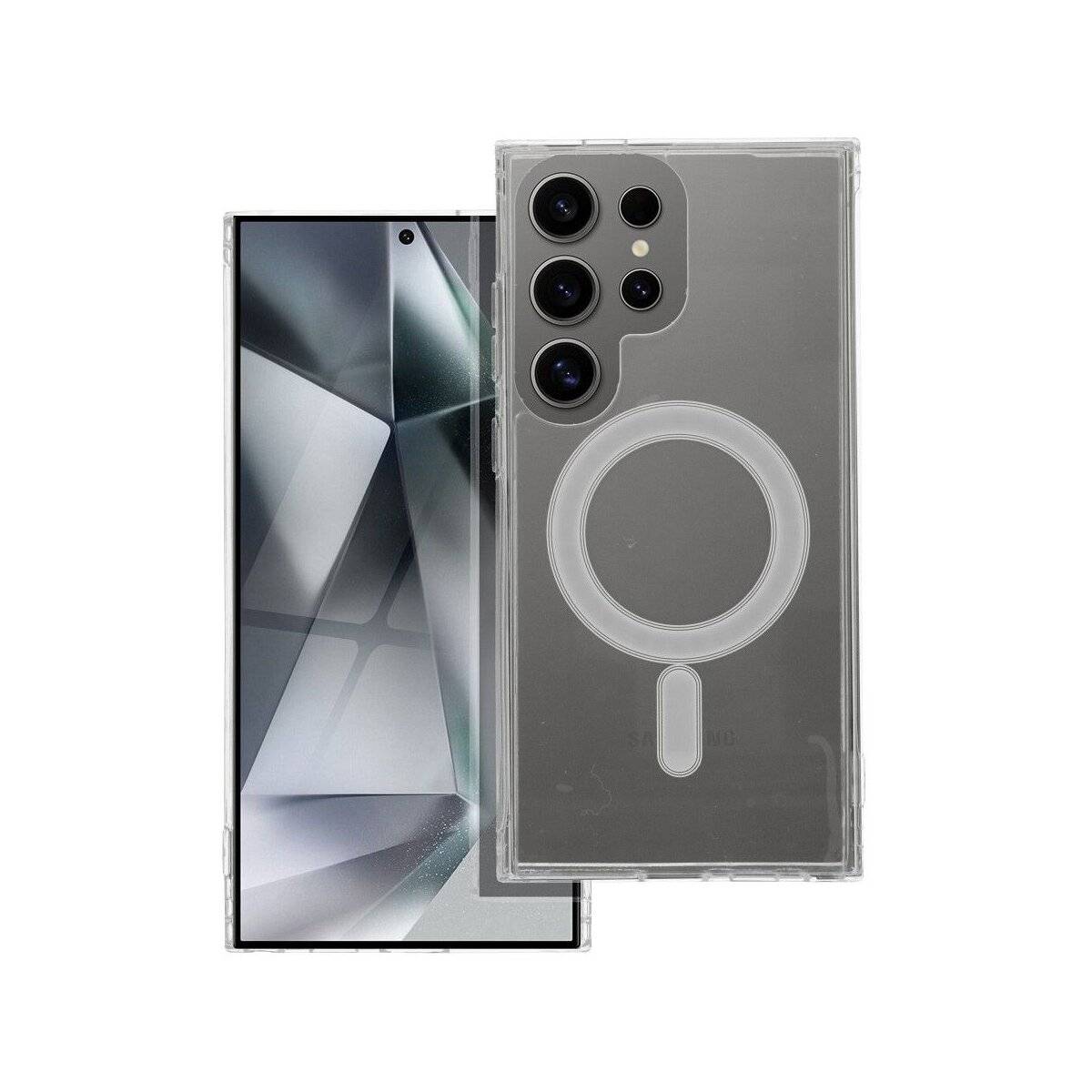 Clear Hülle kompatibel mit MagSafe Cover kompatibel mit Samsung Galaxy A36 transparent