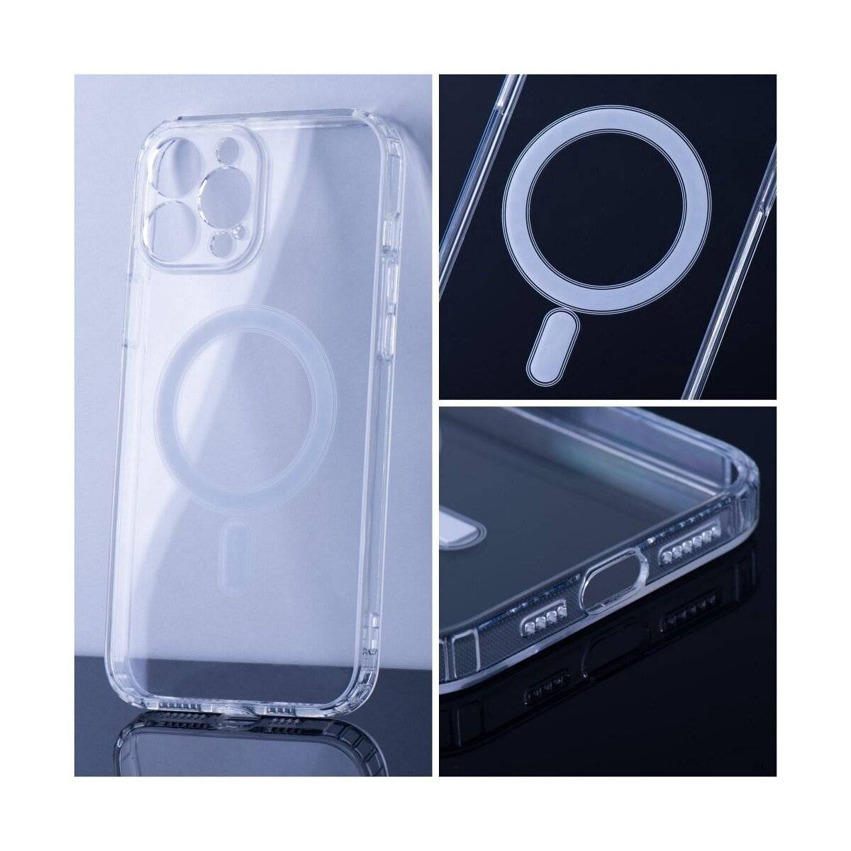 Clear Hülle kompatibel mit MagSafe Cover kompatibel mit Samsung Galaxy A36 transparent