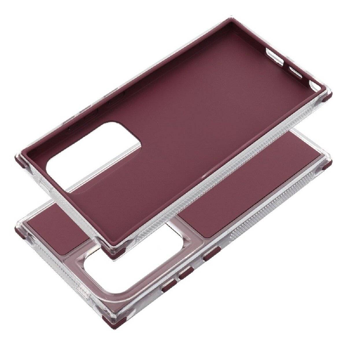 Stylische Bumper Handyhülle – Moderner Look und Robuster Schutz kompatibel mit Samsung Galaxy S25 Ultra Lila