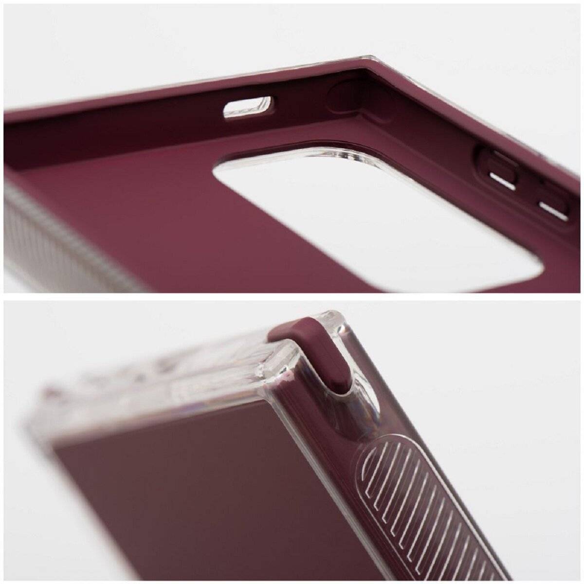 Stylische Bumper Handyhülle – Moderner Look und Robuster Schutz kompatibel mit Samsung Galaxy S25 Ultra Lila