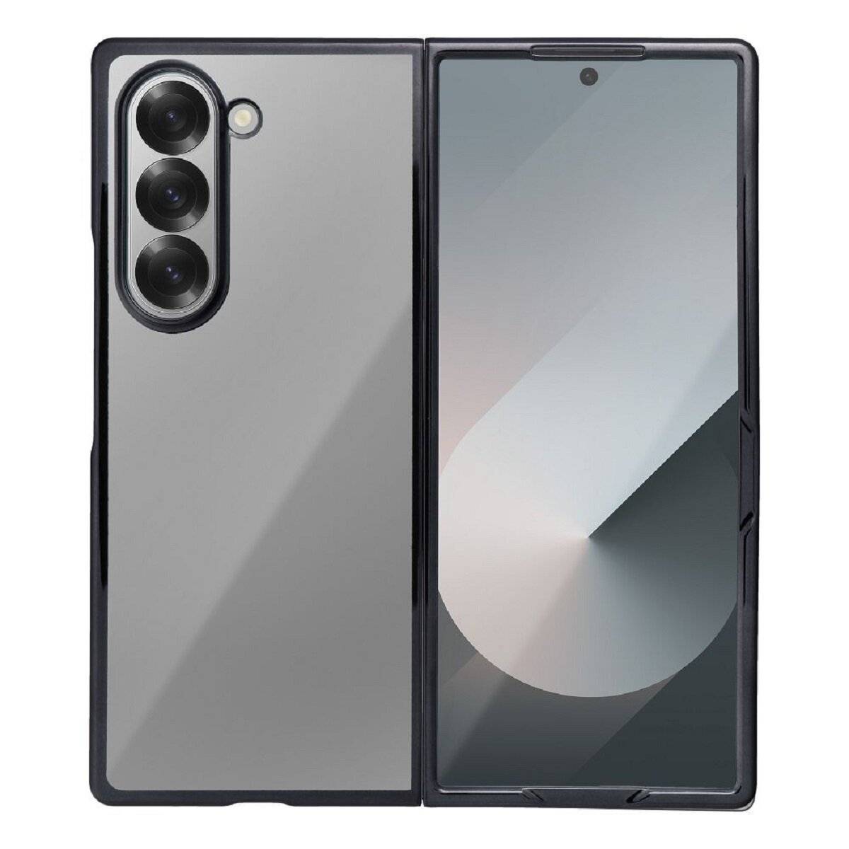 FOCUS Case Handyhülle – Schlankes Design, starker Schutz kompatibel mit Samsung Galaxy Z Fold 6 5G Schwarz