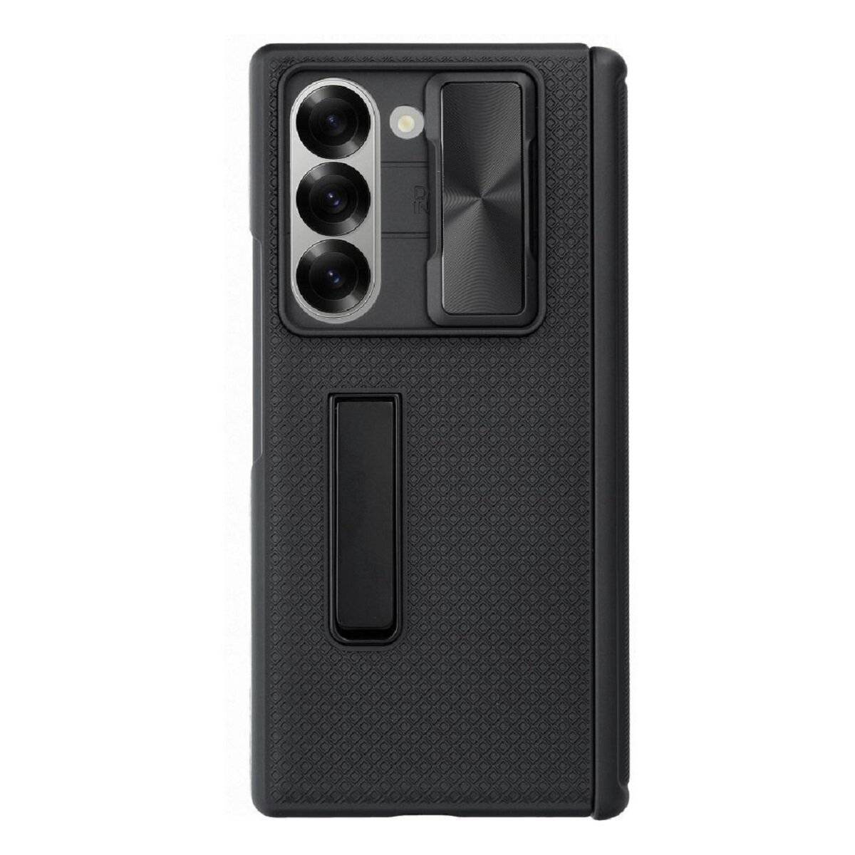 Schutzhülle für Smartphones – Robuste Handyhülle kompatibel mit Samsung Galaxy Z Fold 6 Schwarz