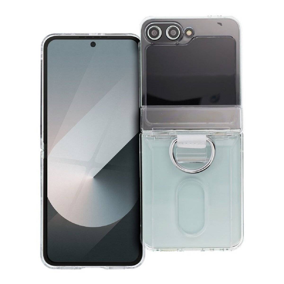 Robuste Schutzhülle für Smartphones – Schutz und Stil vereint kompatibel mit Samsung Galaxy Z Flip 6 Transparent