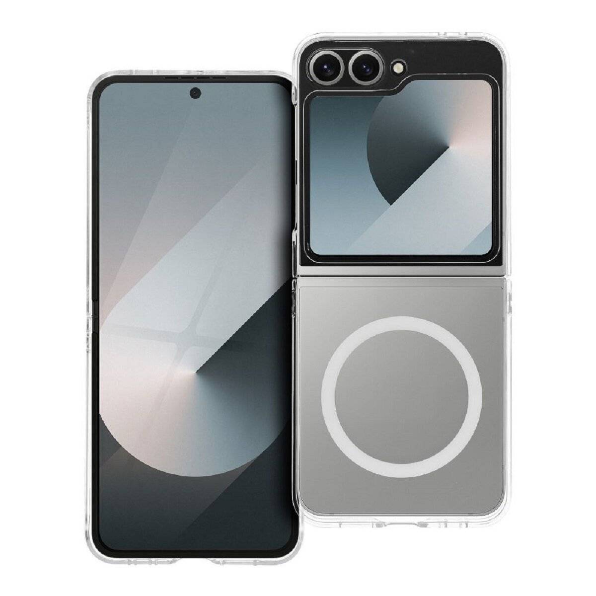 Schutzhülle für Smartphones – Robuste und stilvolle Lösung kompatibel mit Samsung Galaxy Z Flip 6 Transparent