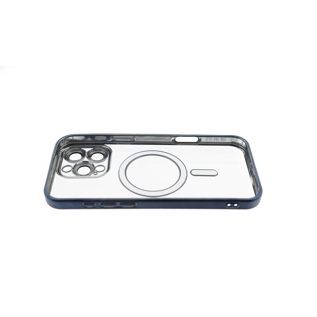 MagSafe Hülle mit Kameraschutz kompatibel mit Samsung Galaxy S25 Dunkelblau