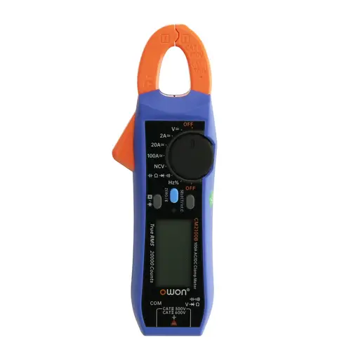 OWON Stromzange CM2100B, Bluetooth, 100 A AC/ DC, True RMS OWON Stromzange CM2100B, Bluetooth, 100 A AC/ DC, True RMS