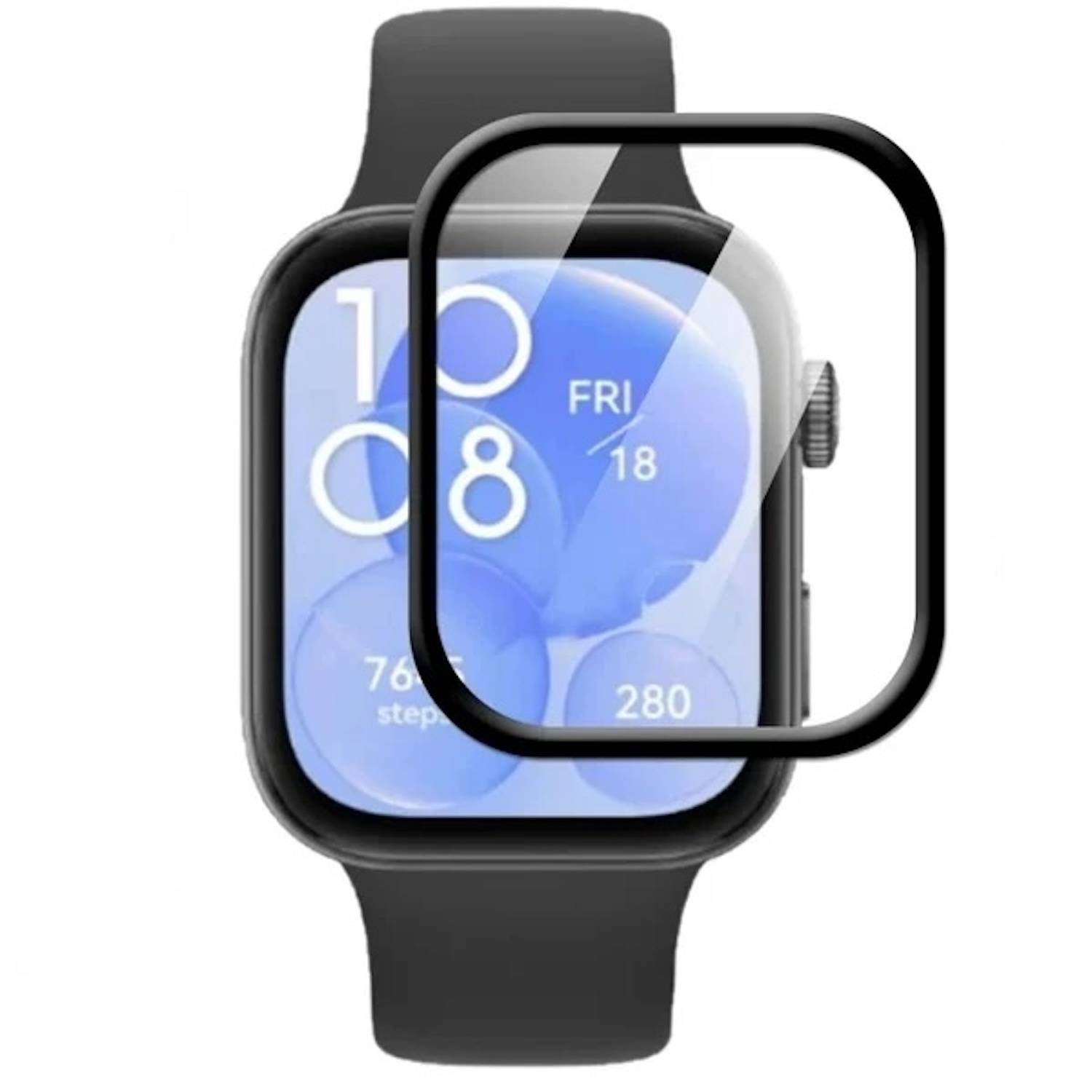 Für Huawei Watch D2 Plexiglas Display HD Full Schutz Folie Flexibel Transparent